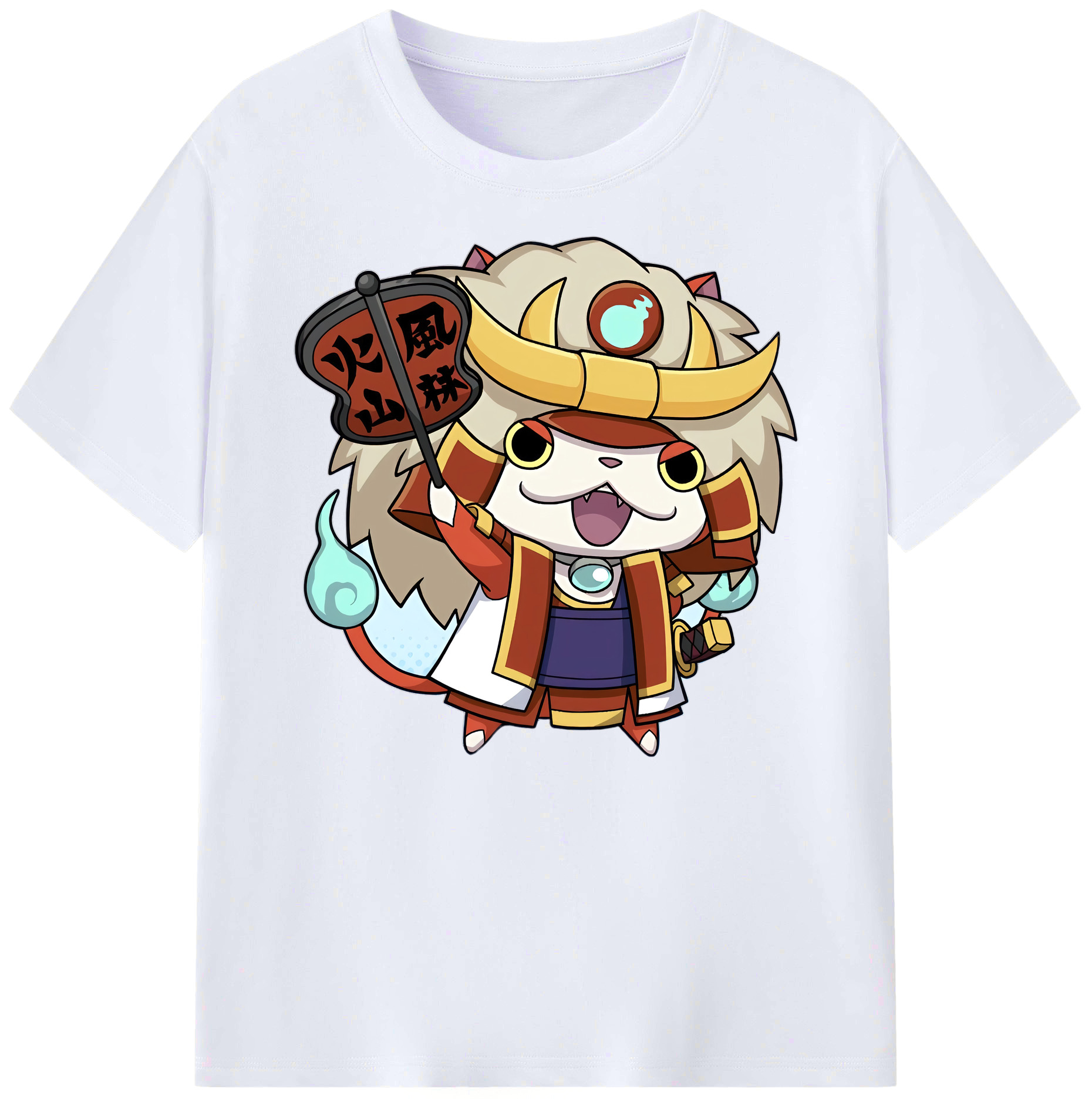 （画像用） 妖怪ウォッチ Yo-kai Watch 綿100％ メンズ半袖Tシャツ｜肌触りやわらか＆通気性