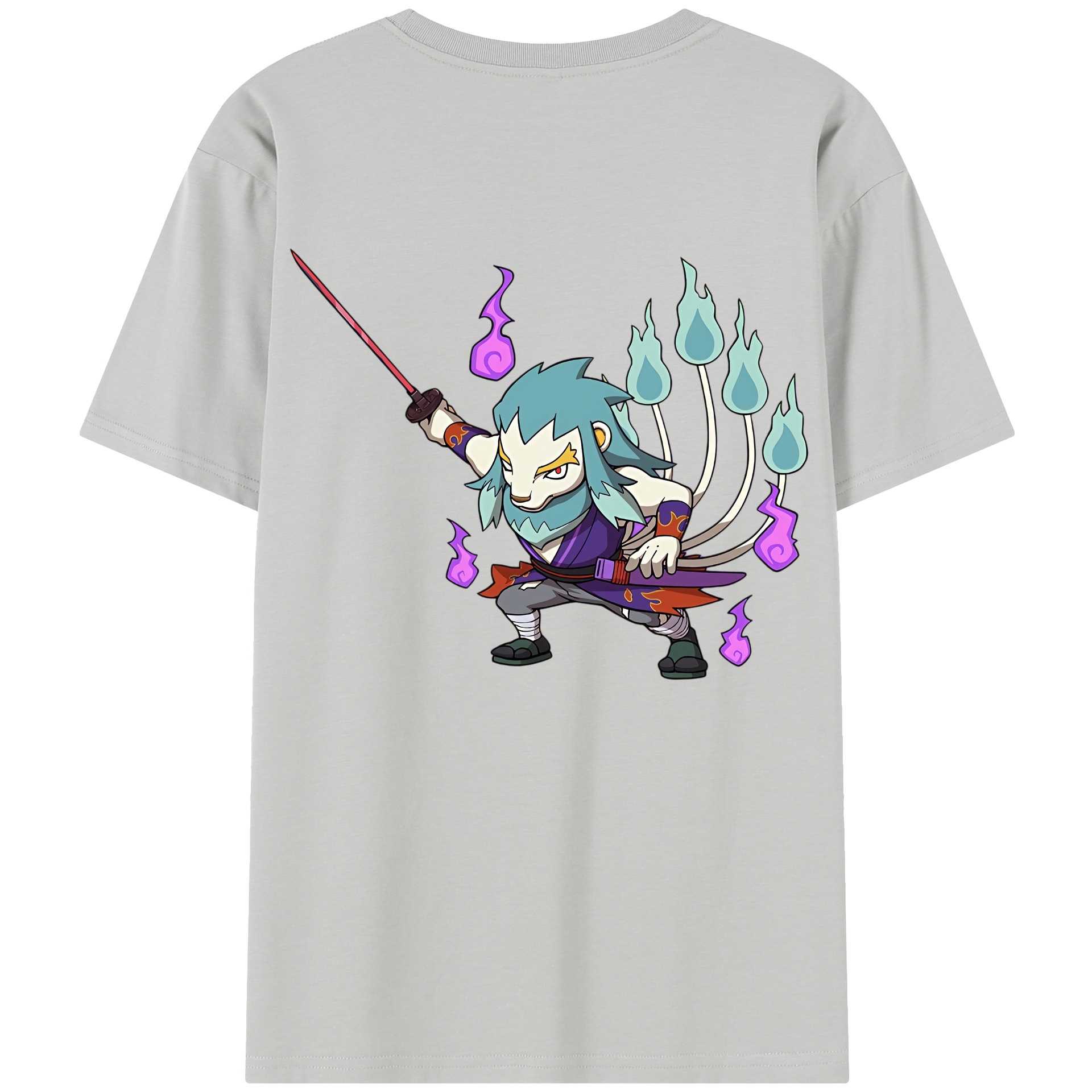 （画像用） 妖怪ウォッチ Yo-kai Watch レディース半袖Tシャツ(バックプリント)