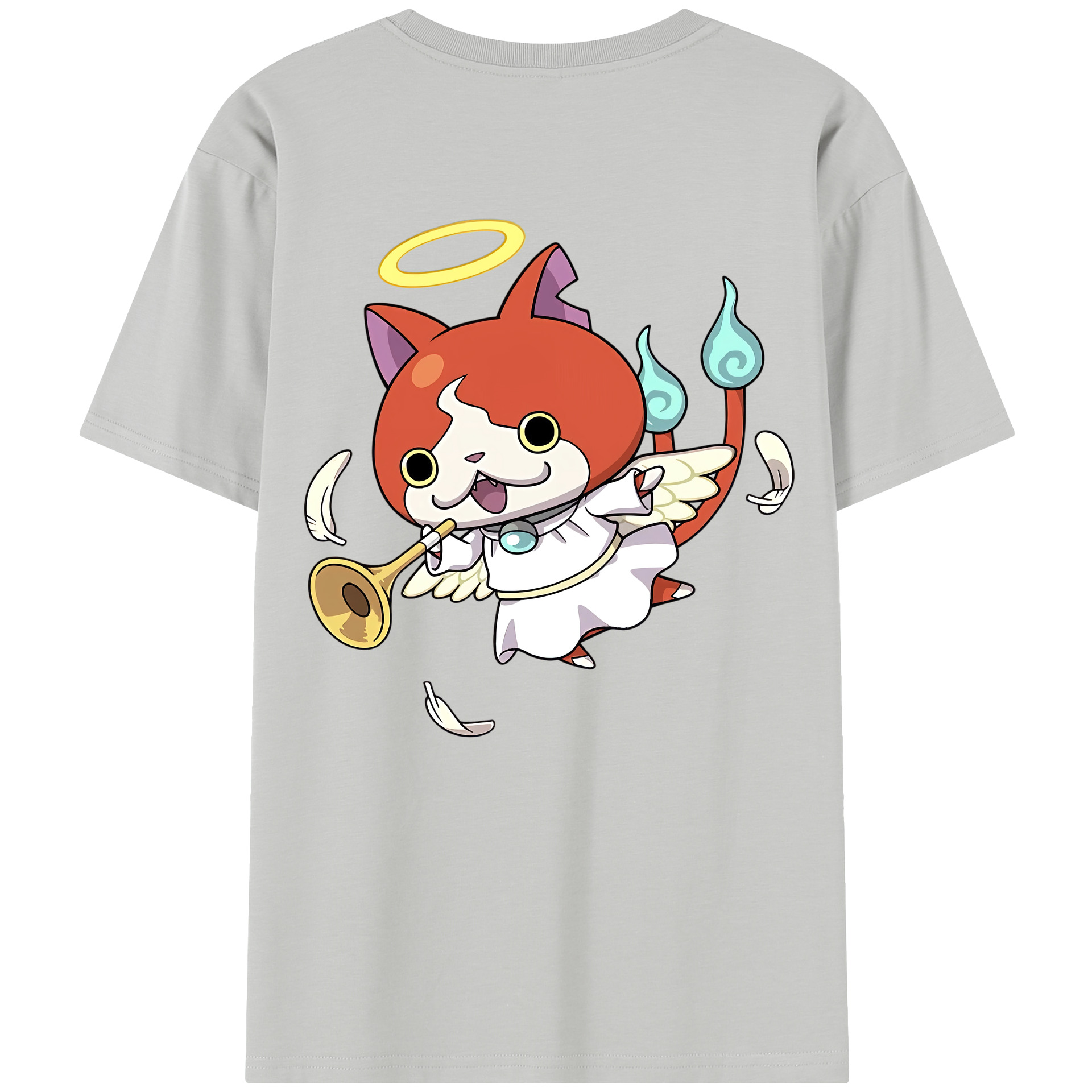 （画像用） 妖怪ウォッチ Yo-kai Watch レディース半袖Tシャツ(バックプリント)