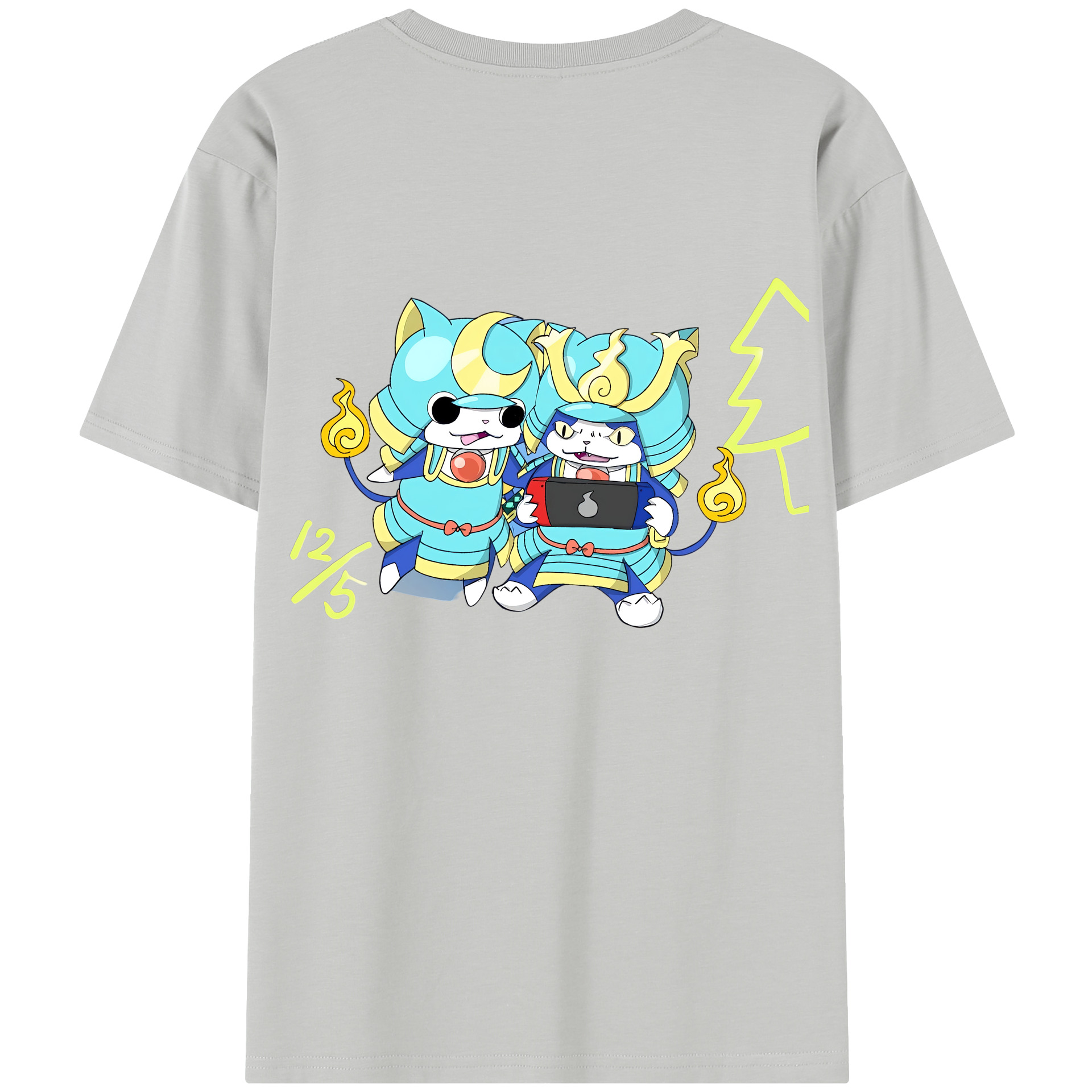 （画像用） 妖怪ウォッチ Yo-kai Watch レディース半袖Tシャツ(バックプリント)