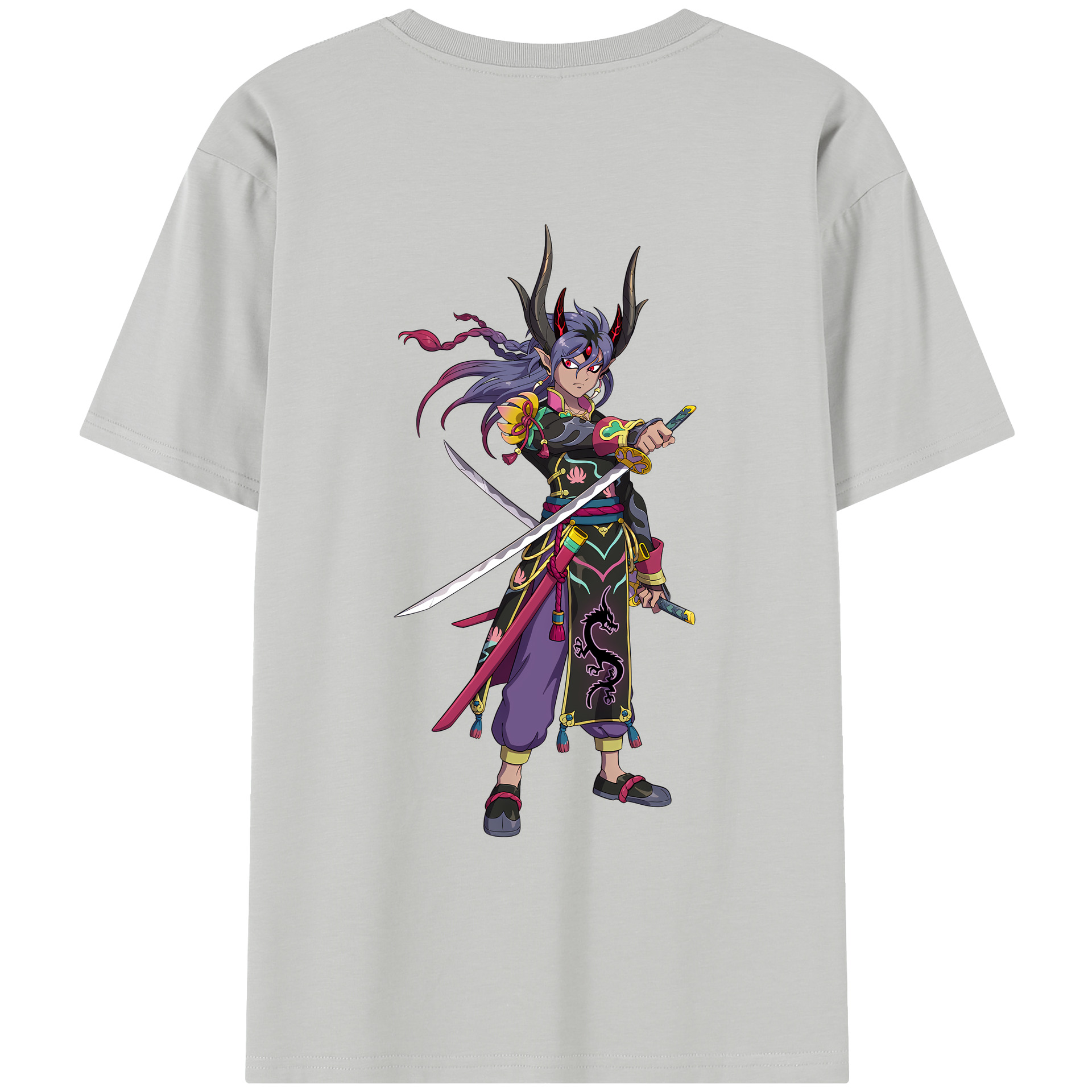 （画像用） 妖怪ウォッチ Yo-kai Watch レディース半袖Tシャツ(バックプリント)