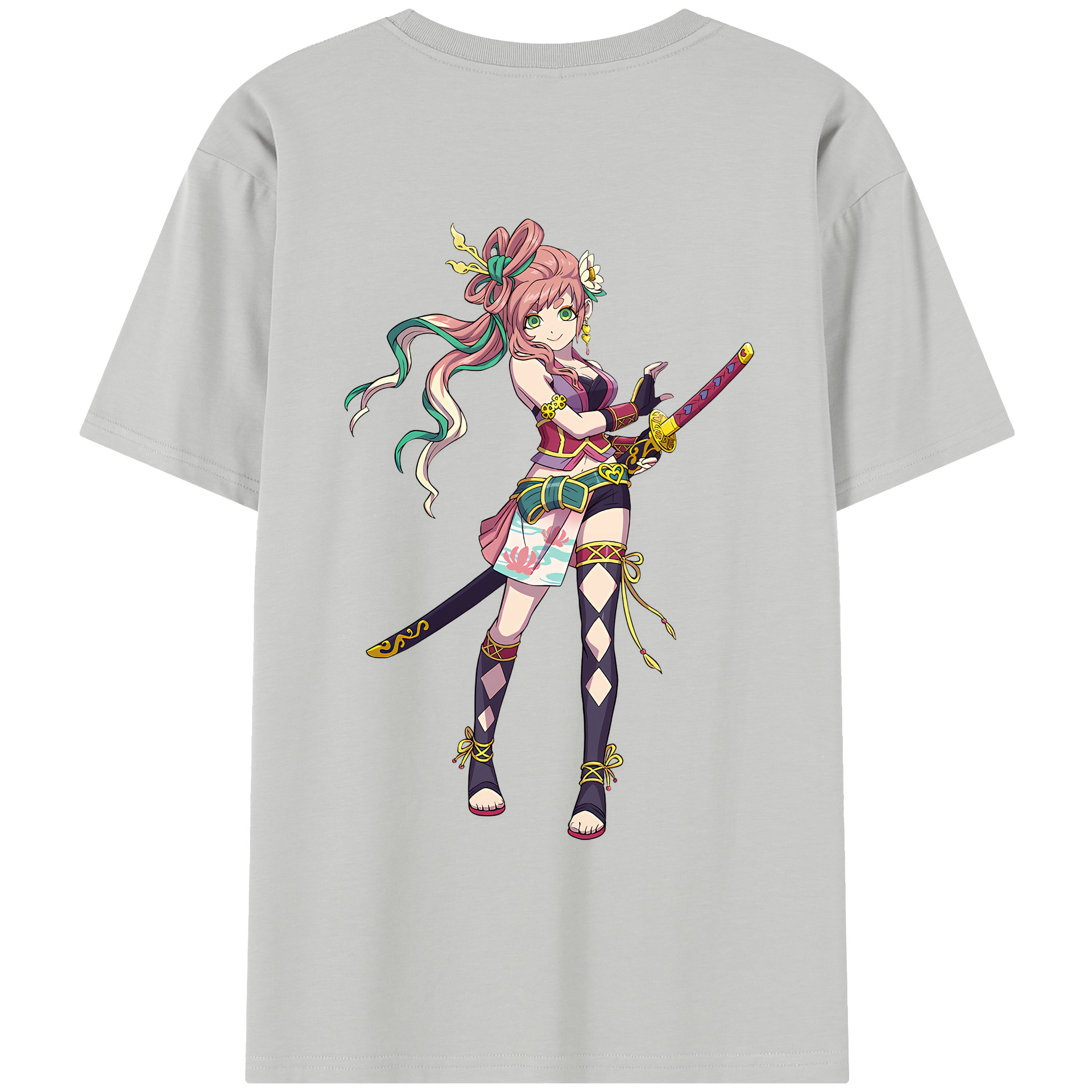 （画像用） 妖怪ウォッチ Yo-kai Watch レディース半袖Tシャツ(バックプリント)