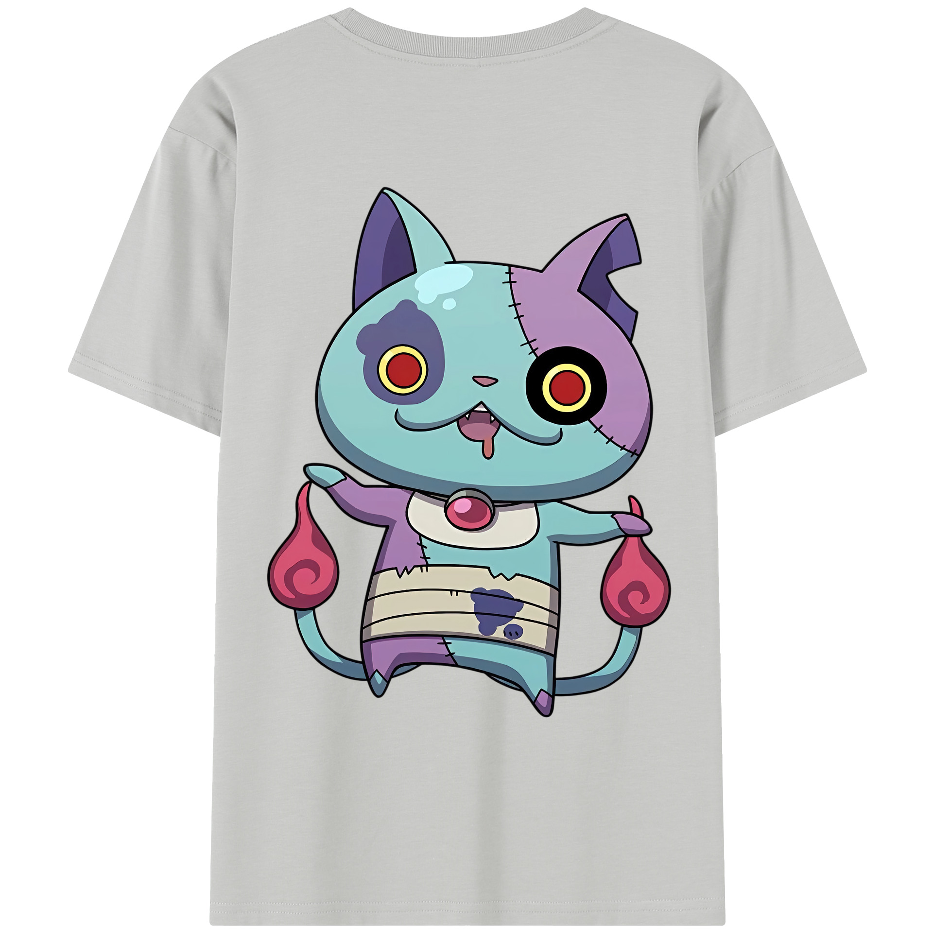 （画像用） 妖怪ウォッチ Yo-kai Watch レディース半袖Tシャツ(バックプリント)