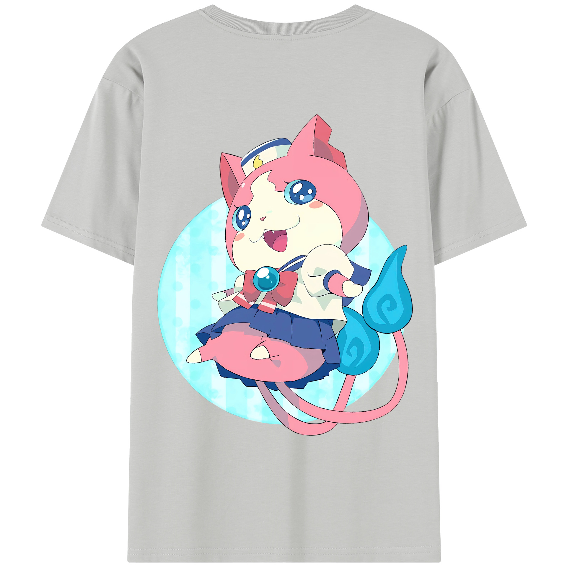 （画像用） 妖怪ウォッチ Yo-kai Watch レディース半袖Tシャツ(バックプリント)