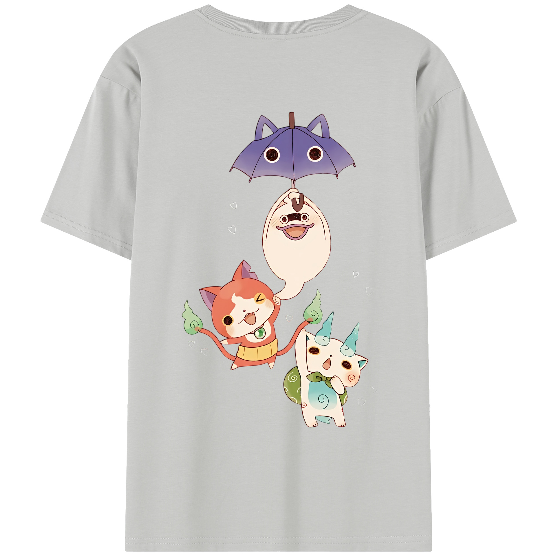 （画像用） 妖怪ウォッチ Yo-kai Watch レディース半袖Tシャツ(バックプリント)