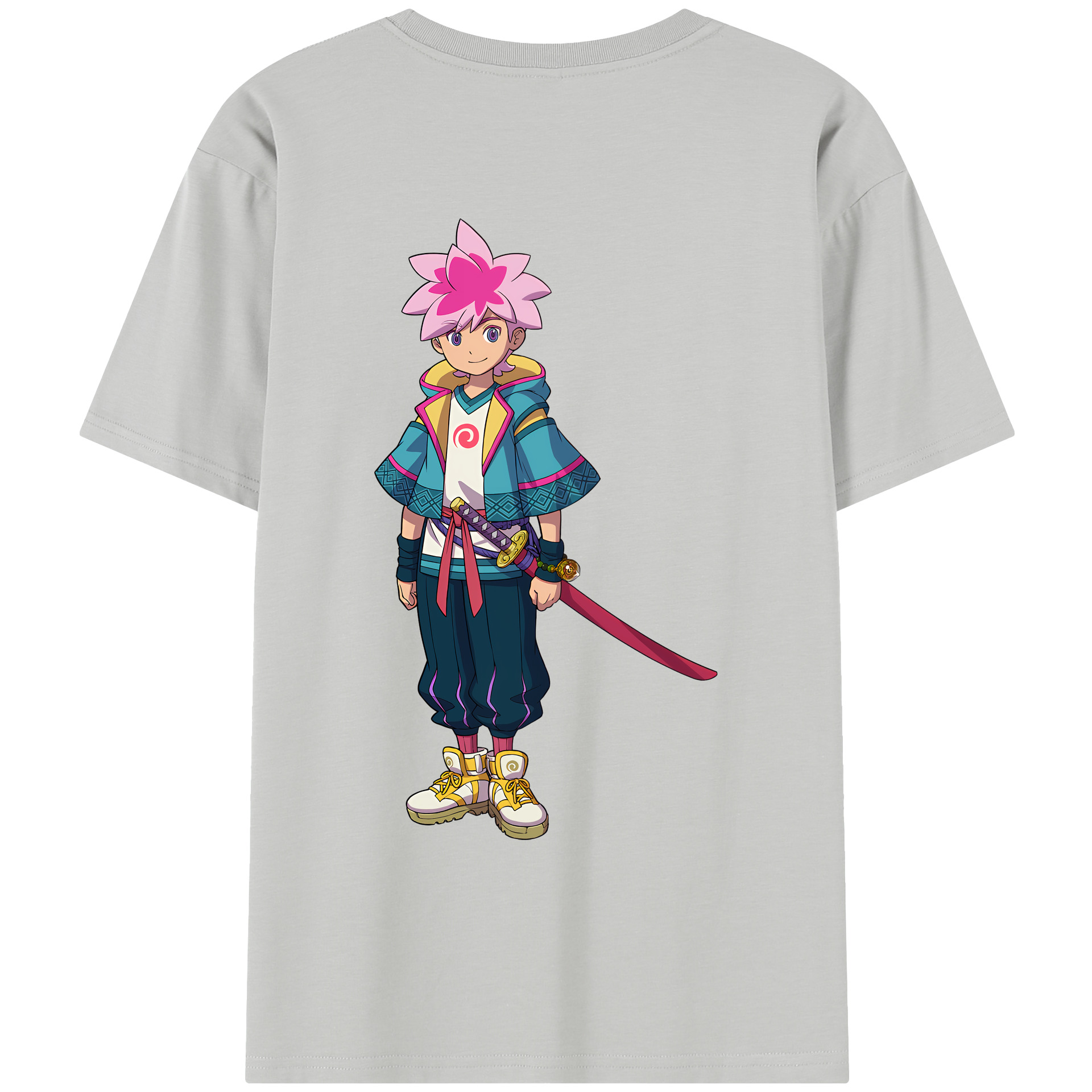 （画像用） 妖怪ウォッチ Yo-kai Watch レディース半袖Tシャツ(バックプリント)