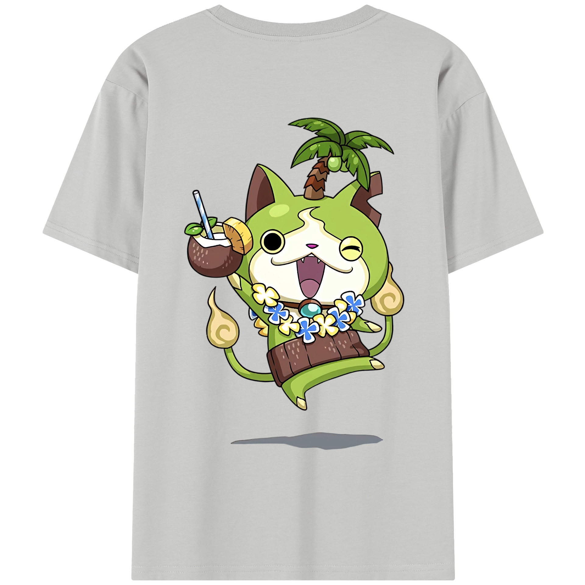 （画像用） 妖怪ウォッチ Yo-kai Watch レディース半袖Tシャツ(バックプリント)