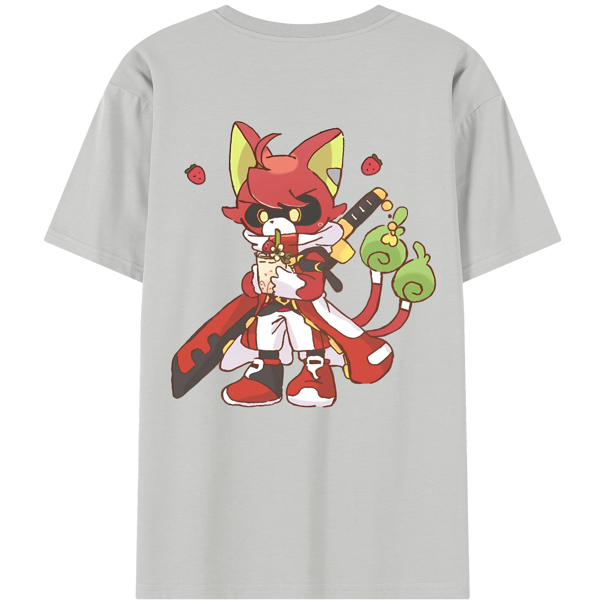 （画像用） 妖怪ウォッチ Yo-kai Watch レディース半袖Tシャツ(バックプリント)