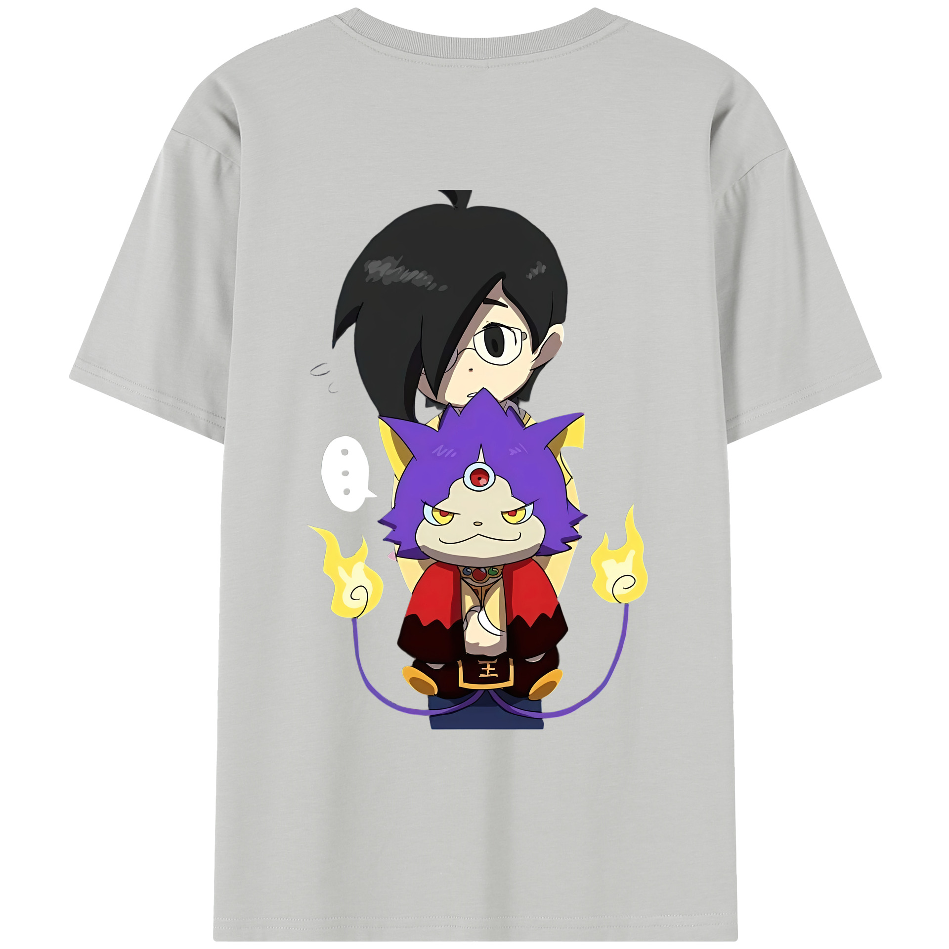 （画像用） 妖怪ウォッチ Yo-kai Watch レディース半袖Tシャツ(バックプリント)