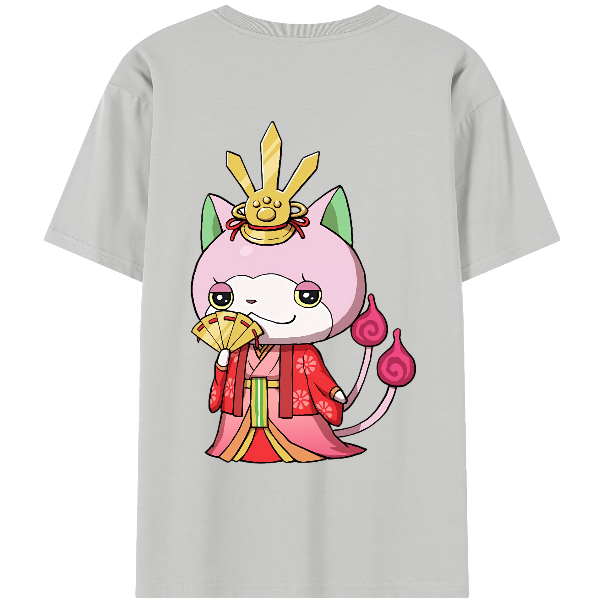 （画像用） 妖怪ウォッチ Yo-kai Watch レディース半袖Tシャツ(バックプリント)