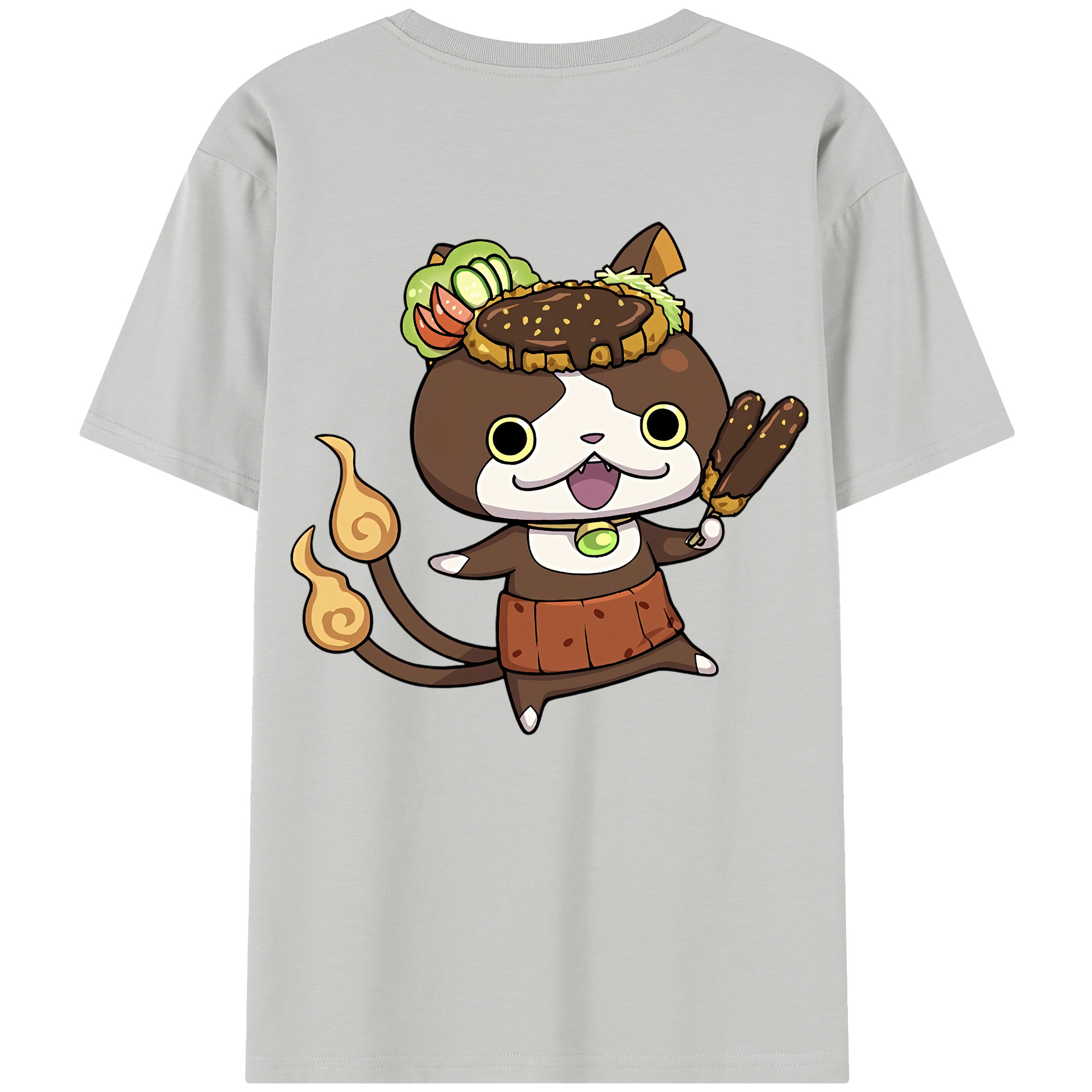 （画像用） 妖怪ウォッチ Yo-kai Watch レディース半袖Tシャツ(バックプリント)