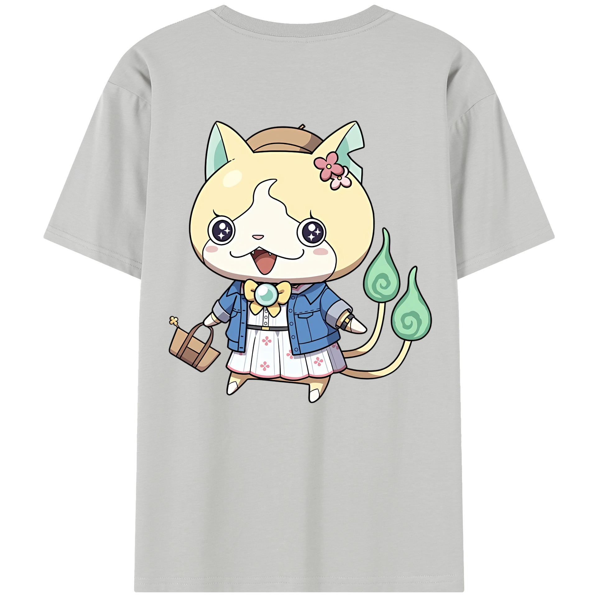（画像用） 妖怪ウォッチ Yo-kai Watch レディース半袖Tシャツ(バックプリント)