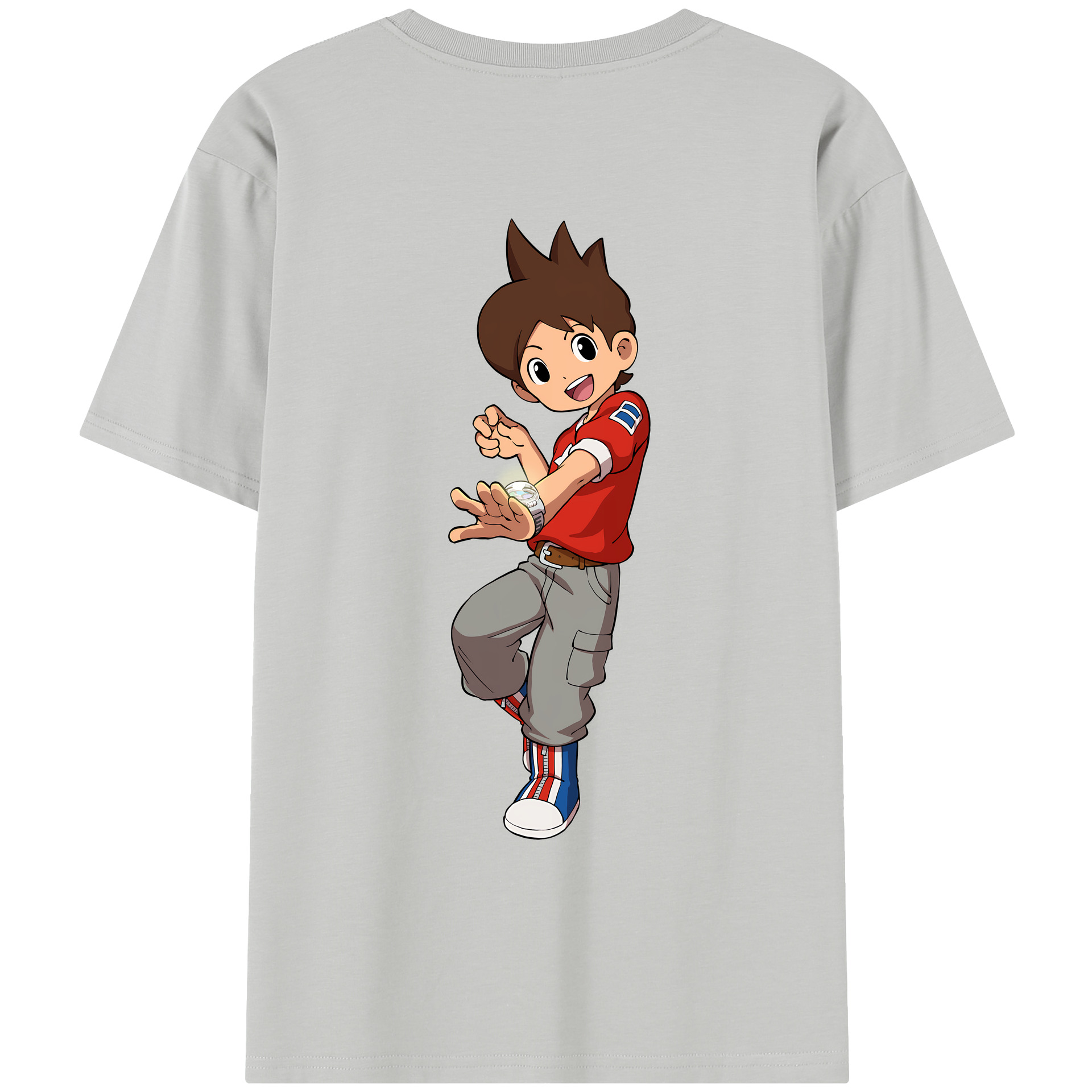 （画像用） 妖怪ウォッチ Yo-kai Watch レディース半袖Tシャツ(バックプリント)