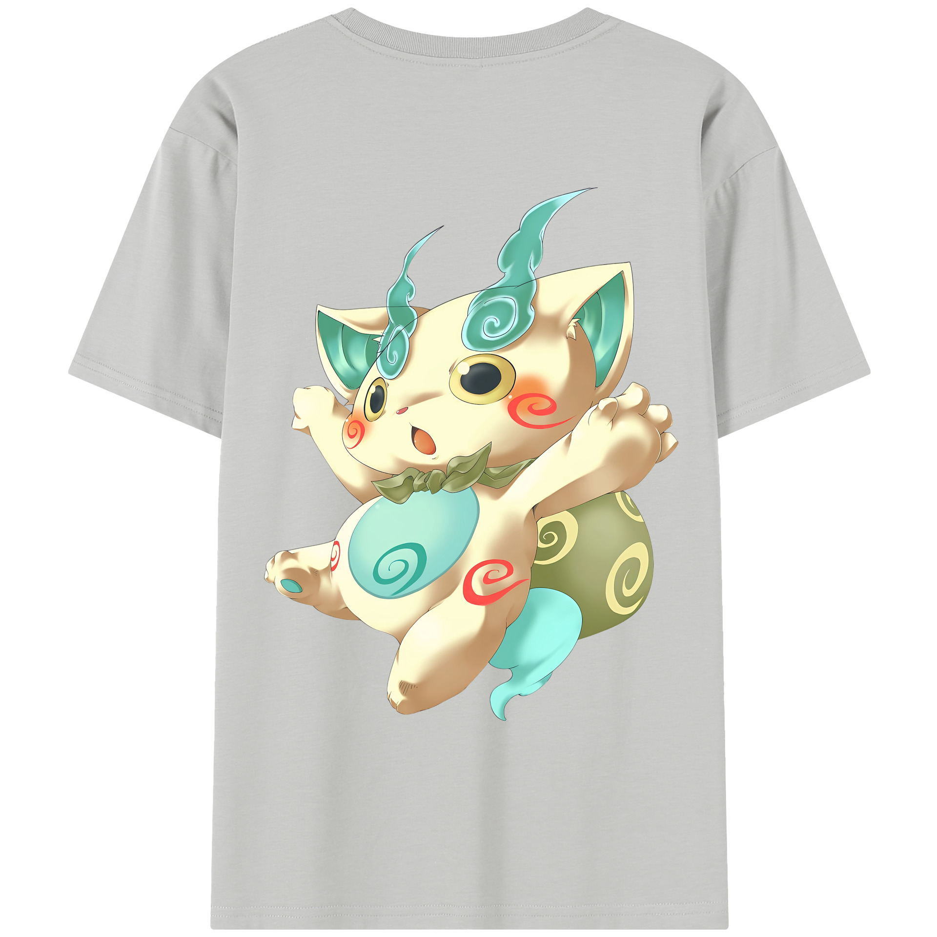 （画像用） 妖怪ウォッチ Yo-kai Watch レディース半袖Tシャツ(バックプリント)