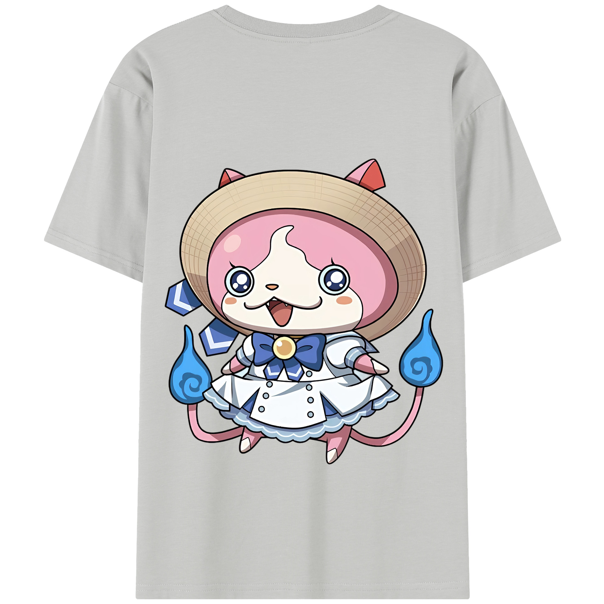 （画像用） 妖怪ウォッチ Yo-kai Watch レディース半袖Tシャツ(バックプリント)