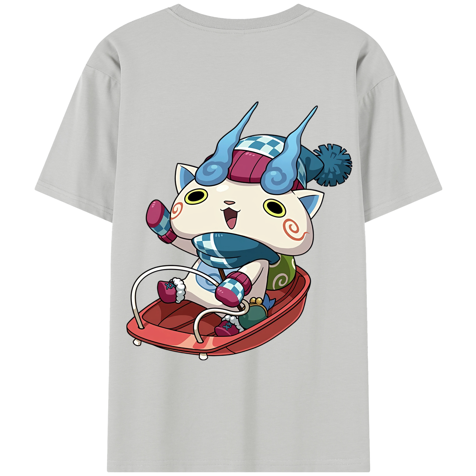 （画像用） 妖怪ウォッチ Yo-kai Watch レディース半袖Tシャツ(バックプリント)