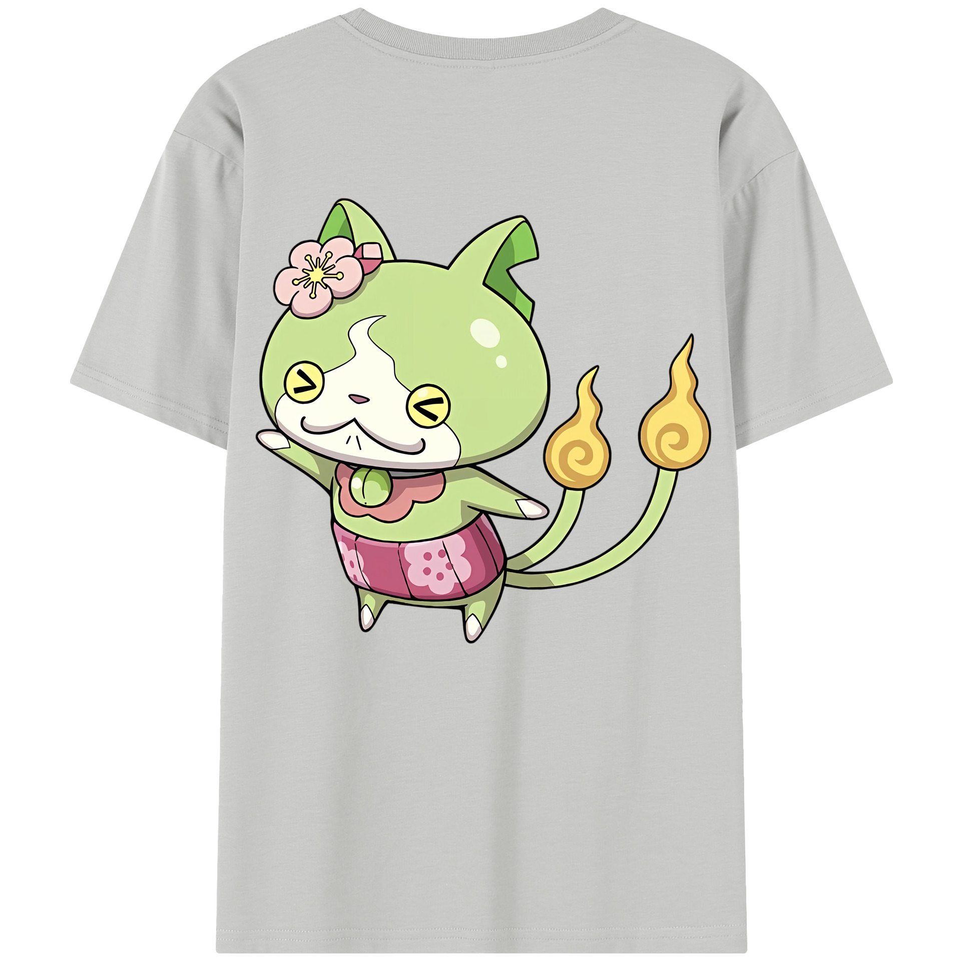 （画像用） 妖怪ウォッチ Yo-kai Watch レディース半袖Tシャツ(バックプリント)