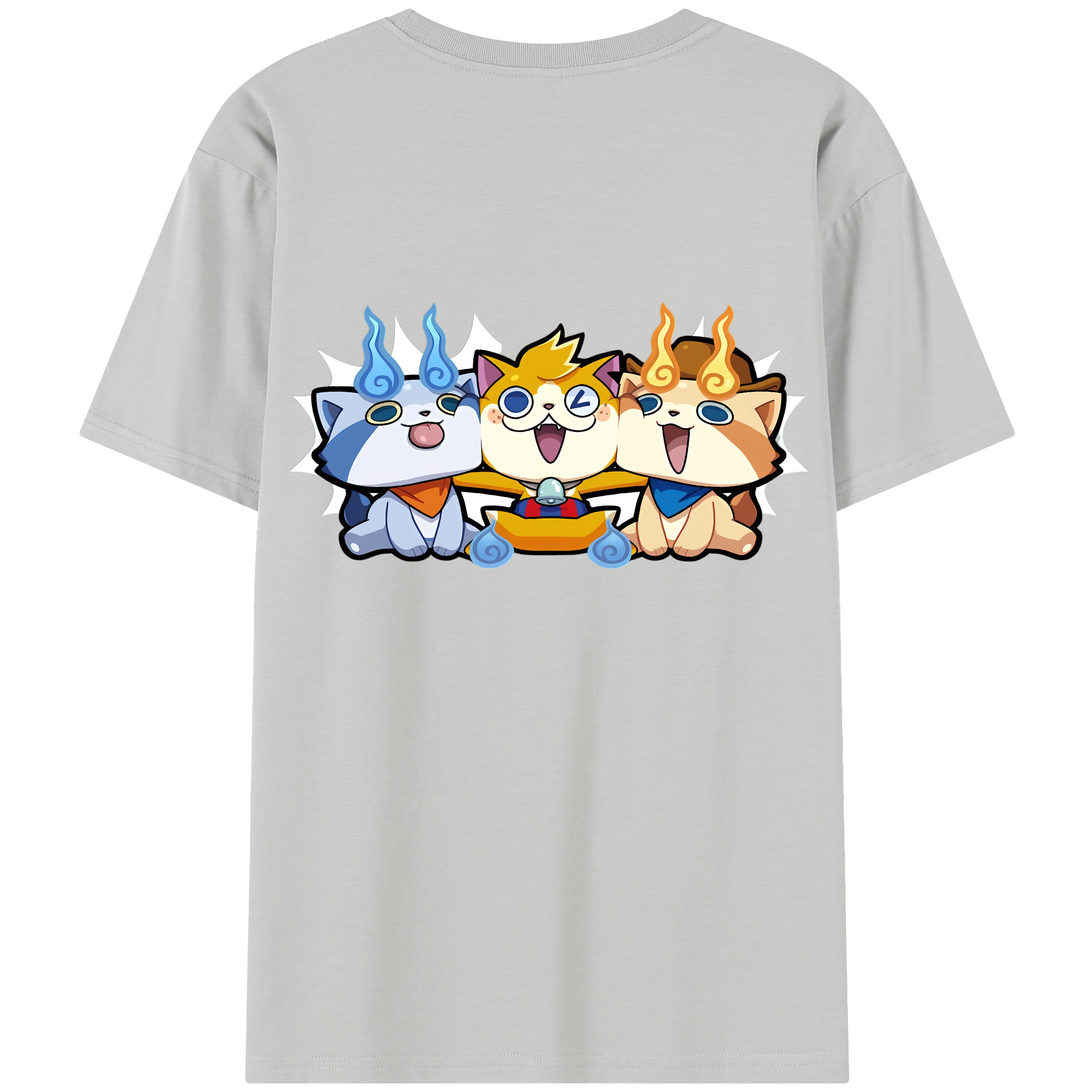 （画像用） 妖怪ウォッチ Yo-kai Watch レディース半袖Tシャツ(バックプリント)