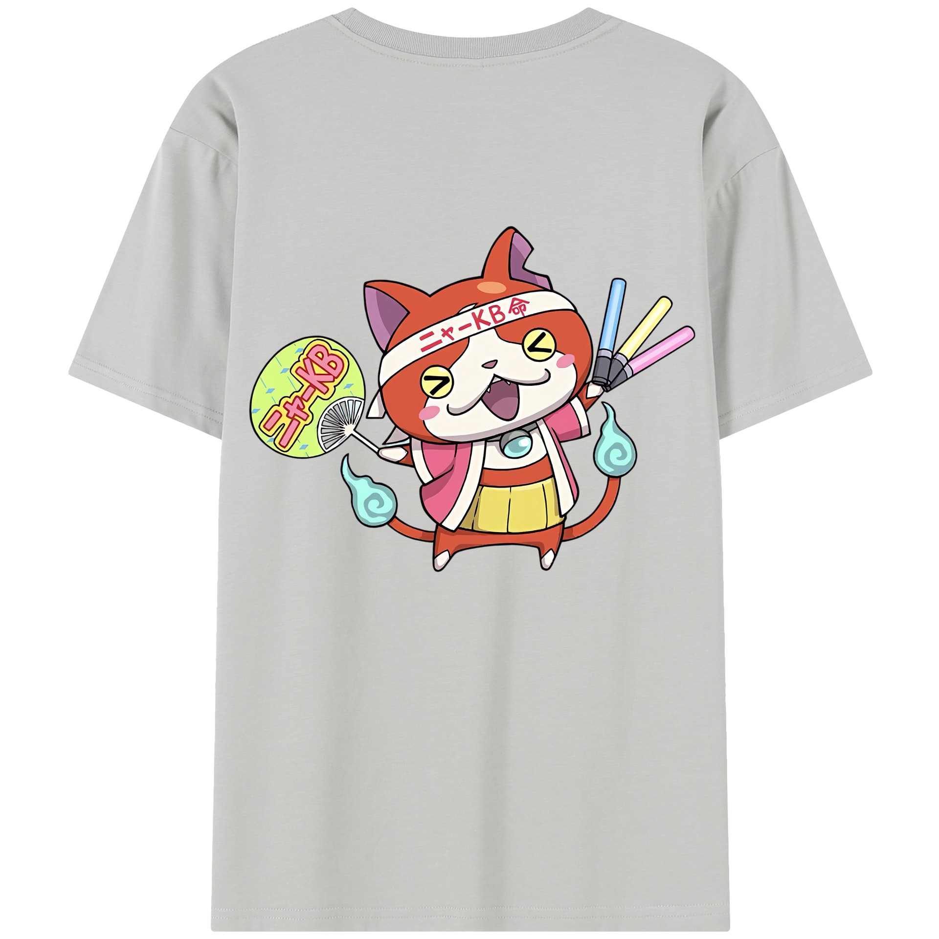 （画像用） 妖怪ウォッチ Yo-kai Watch レディース半袖Tシャツ(バックプリント)