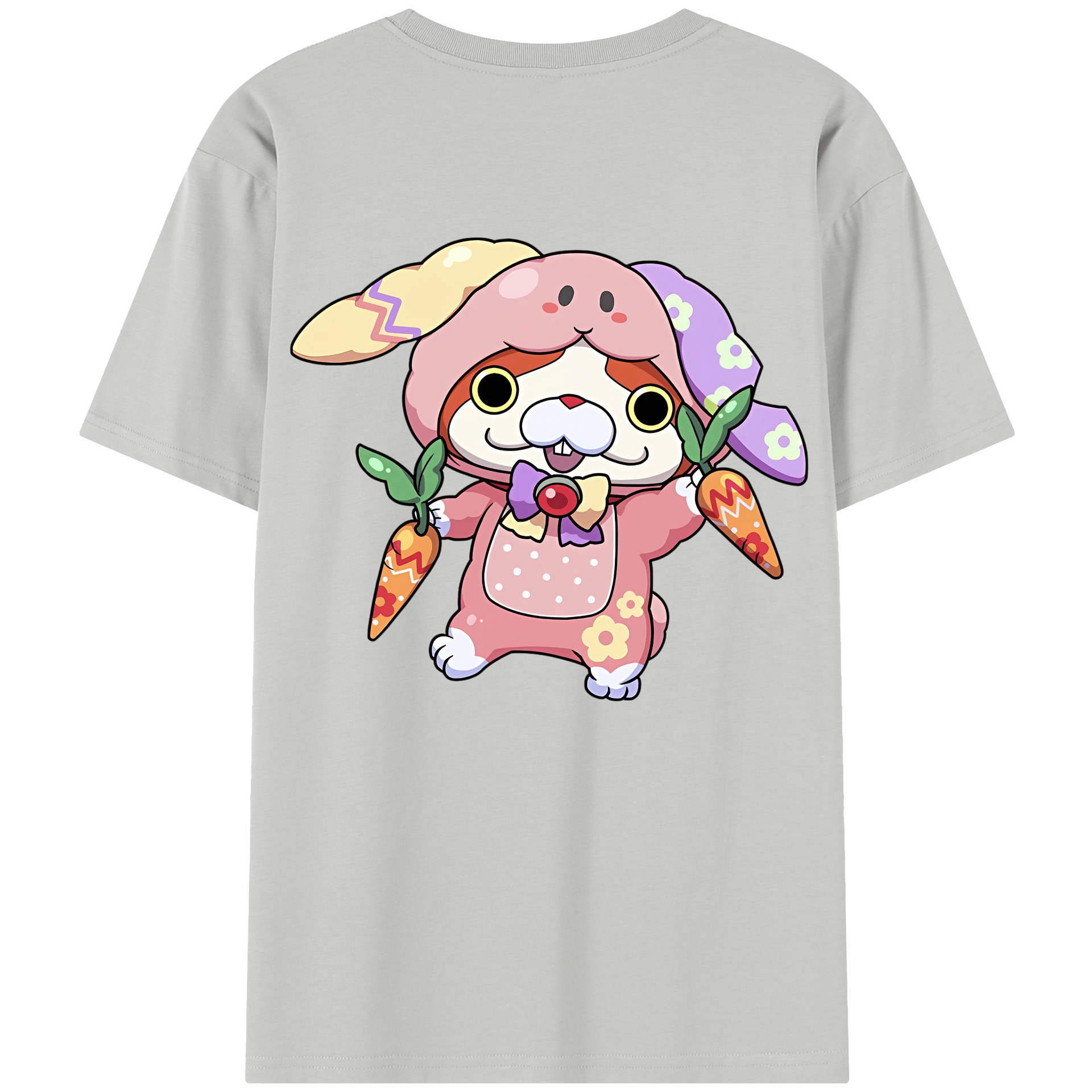 （画像用） 妖怪ウォッチ Yo-kai Watch レディース半袖Tシャツ(バックプリント)
