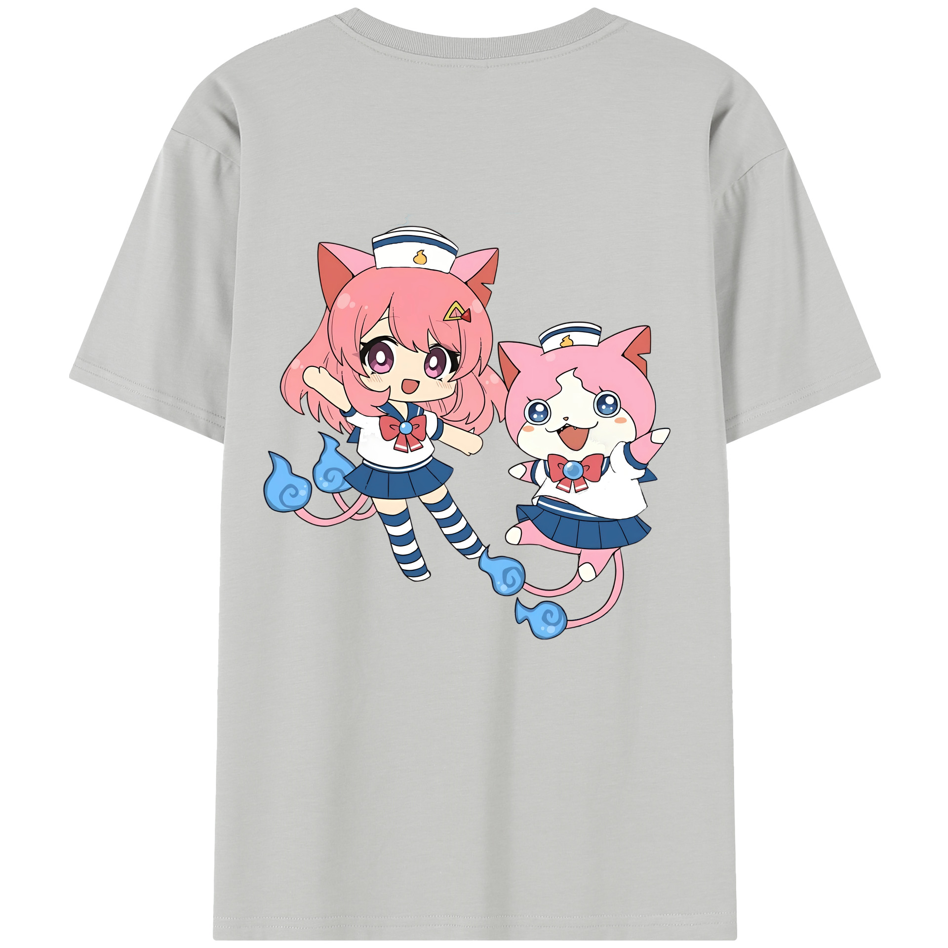 （画像用） 妖怪ウォッチ Yo-kai Watch レディース半袖Tシャツ(バックプリント)