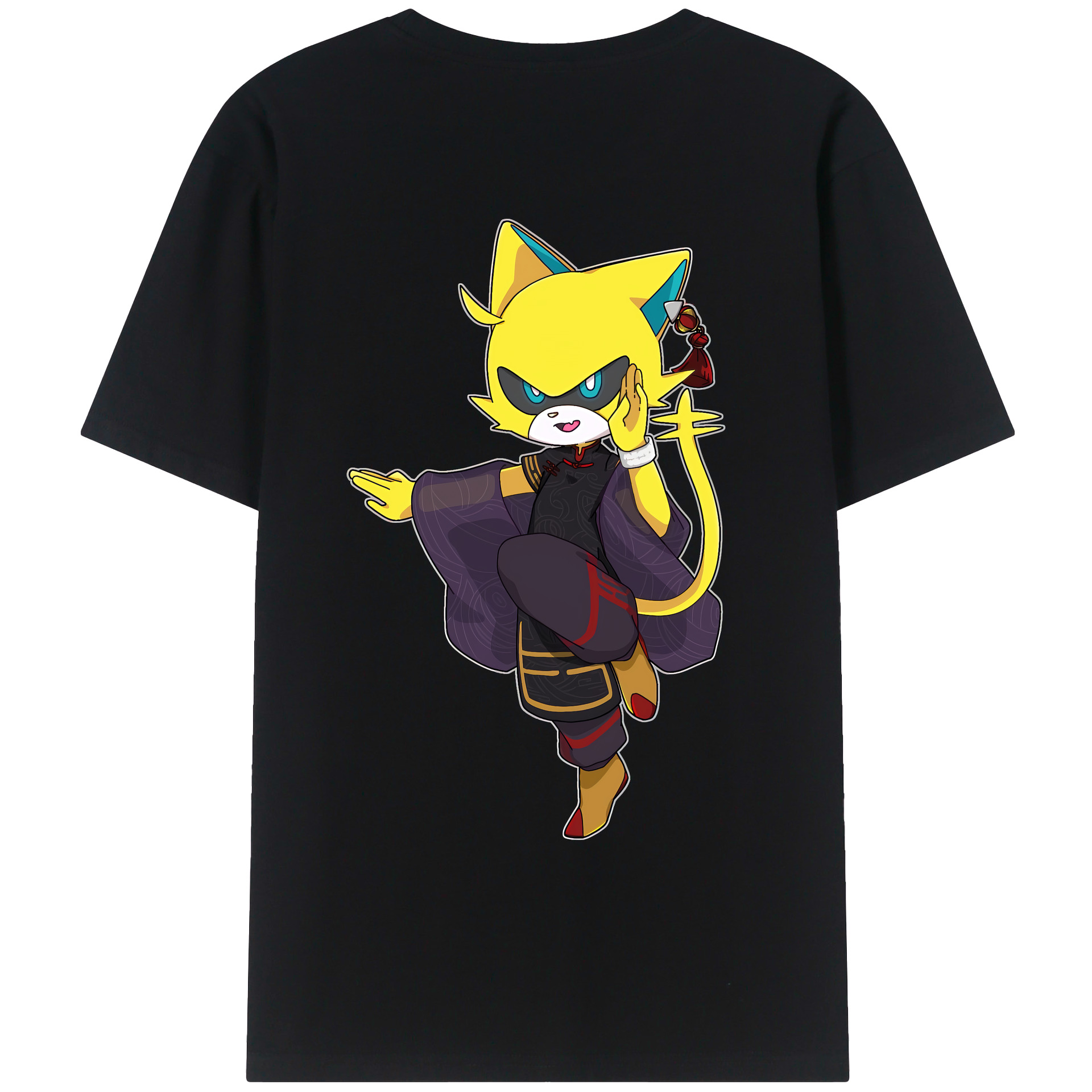 （画像用） 妖怪ウォッチ Yo-kai Watch レディース半袖Tシャツ(バックプリント)