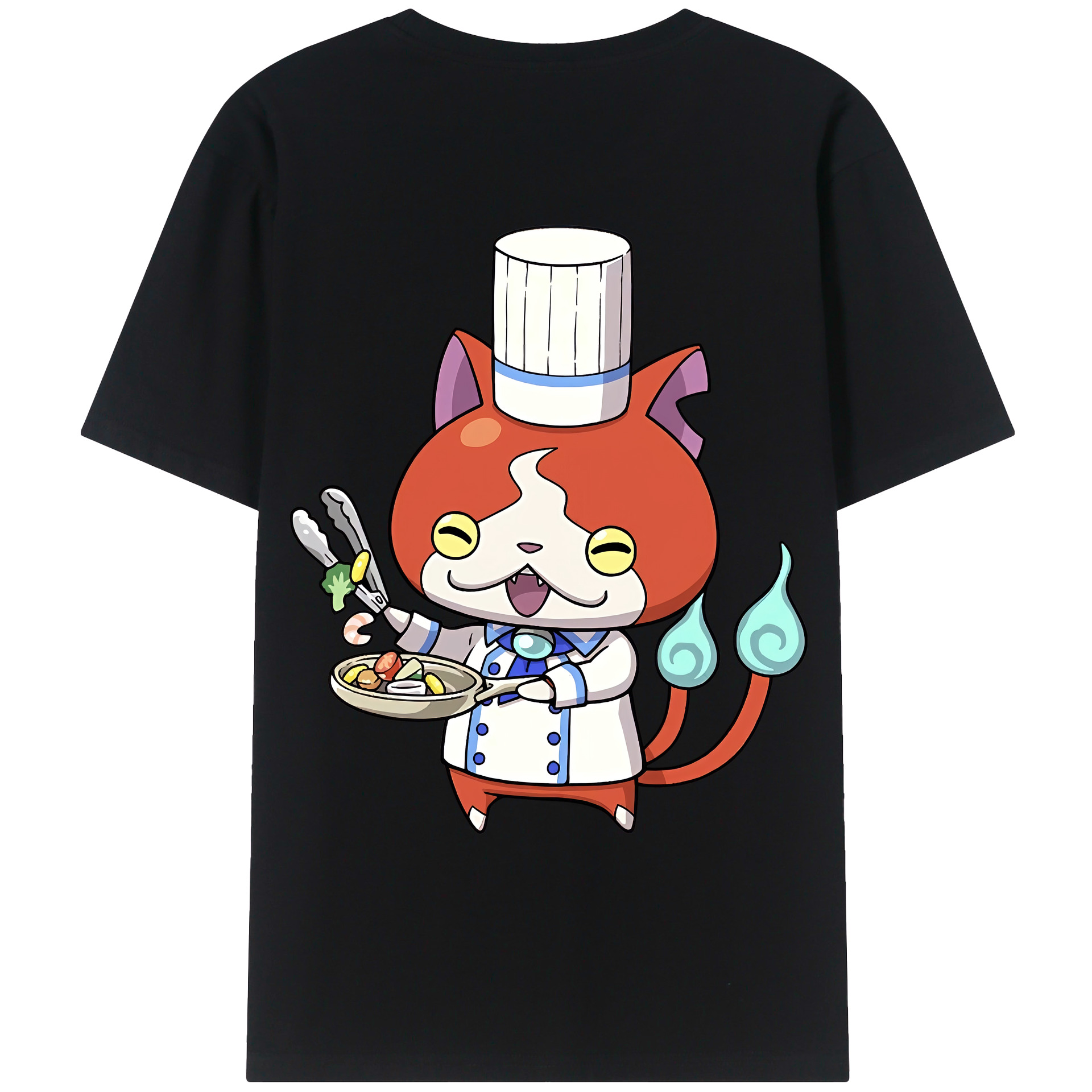 （画像用） 妖怪ウォッチ Yo-kai Watch レディース半袖Tシャツ(バックプリント)