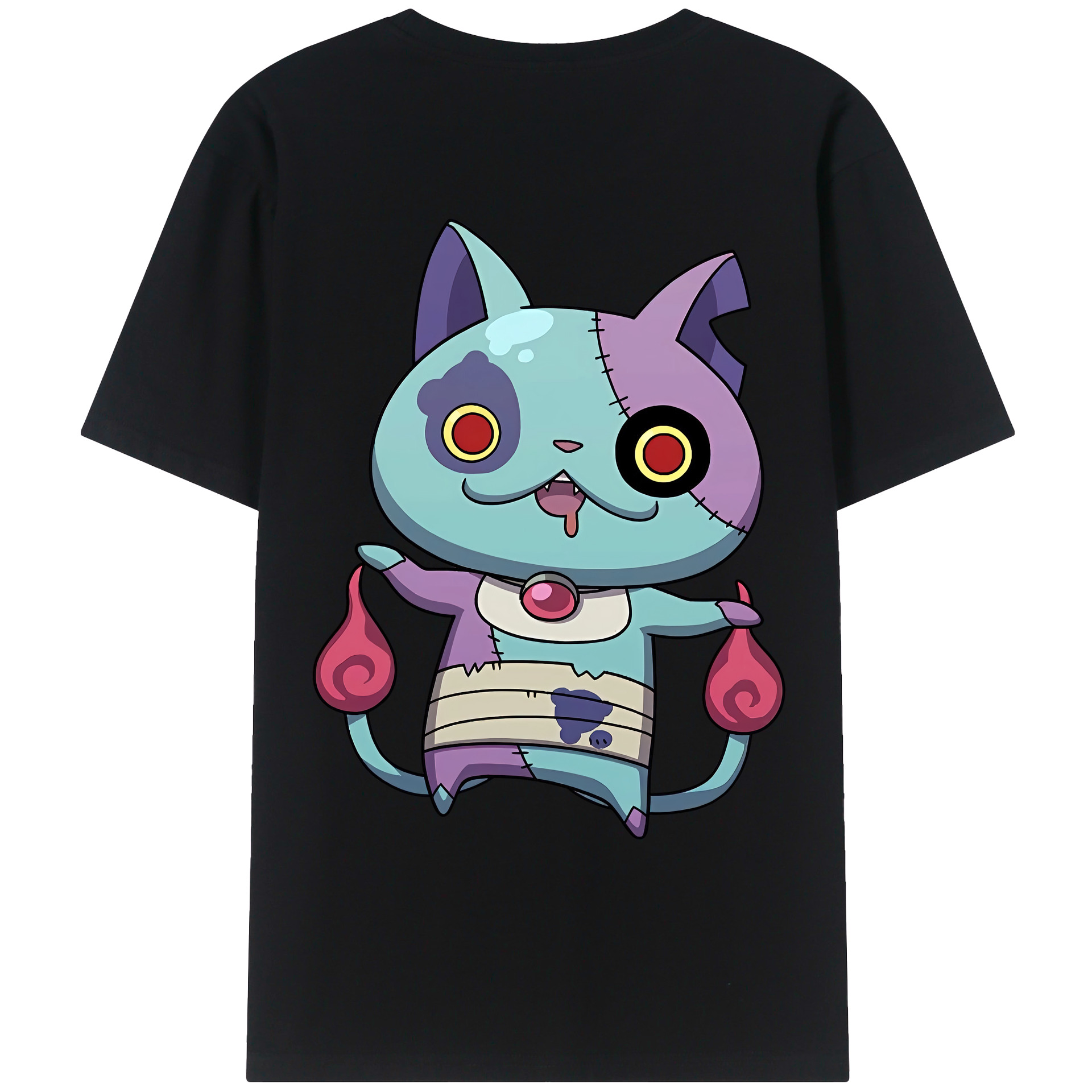 （画像用） 妖怪ウォッチ Yo-kai Watch レディース半袖Tシャツ(バックプリント)