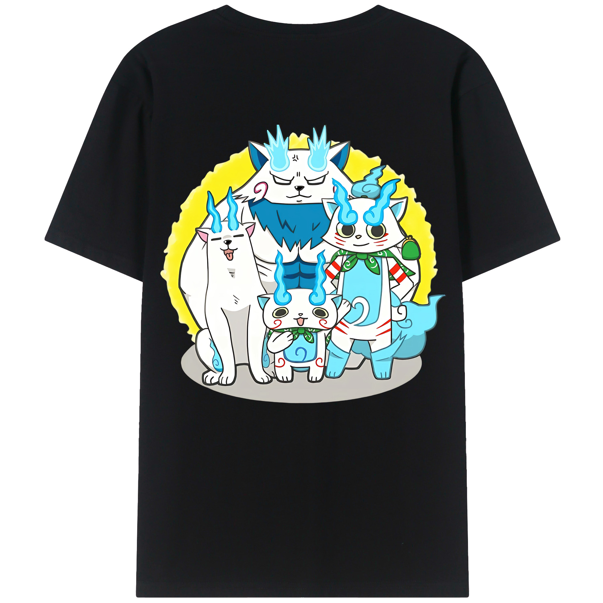 （画像用） 妖怪ウォッチ Yo-kai Watch レディース半袖Tシャツ(バックプリント)