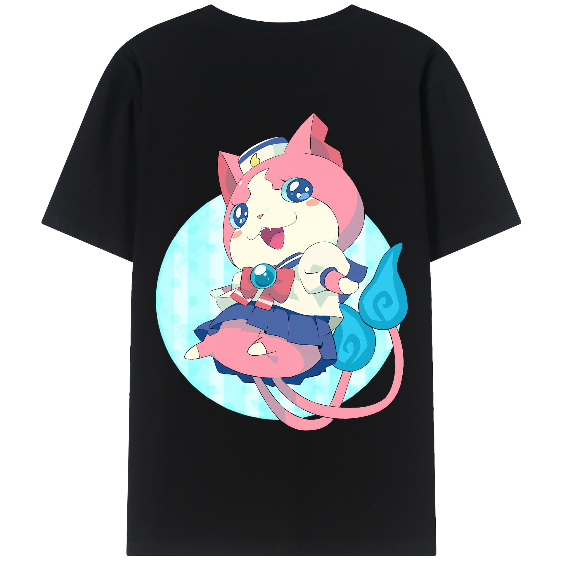 （画像用） 妖怪ウォッチ Yo-kai Watch レディース半袖Tシャツ(バックプリント)