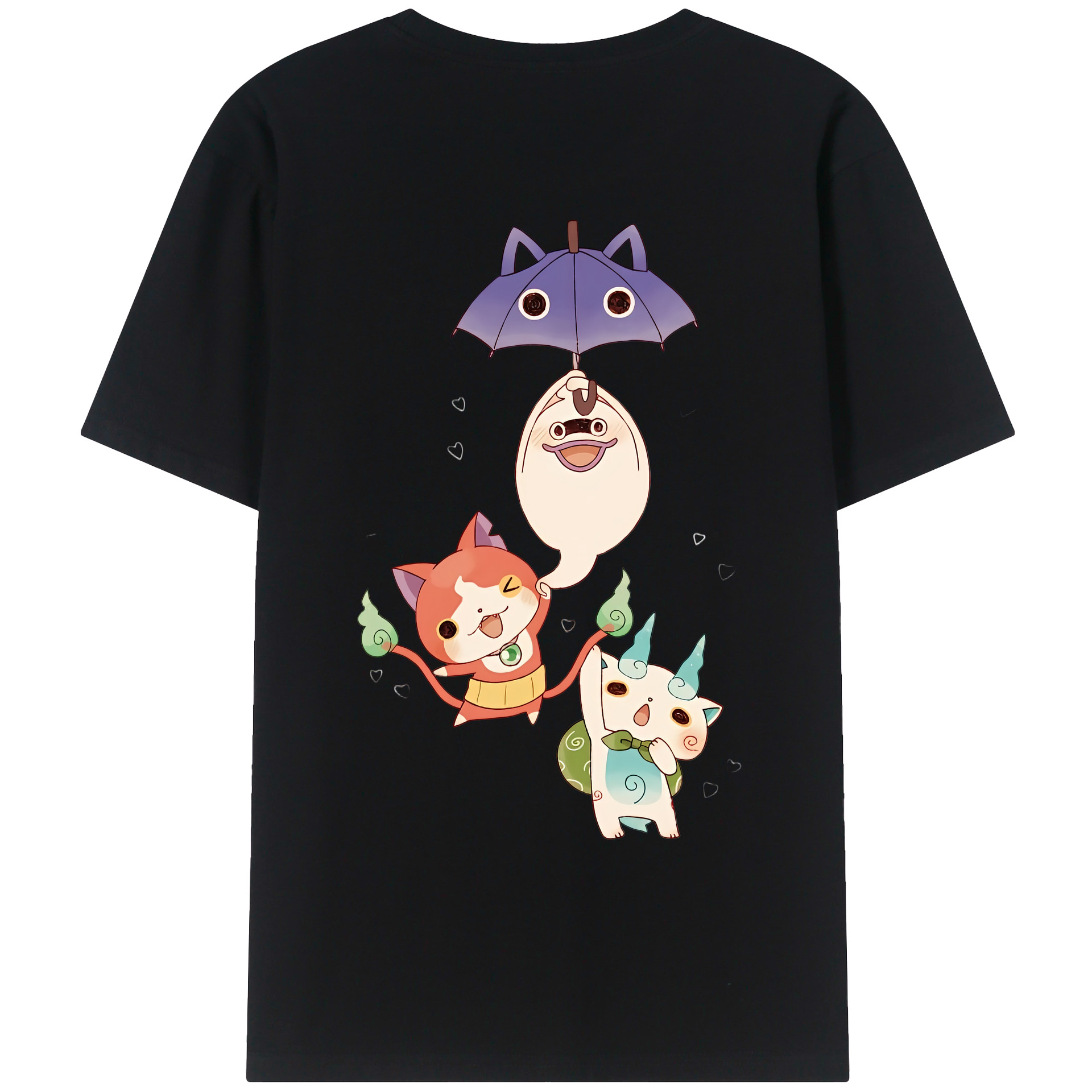 （画像用） 妖怪ウォッチ Yo-kai Watch レディース半袖Tシャツ(バックプリント)