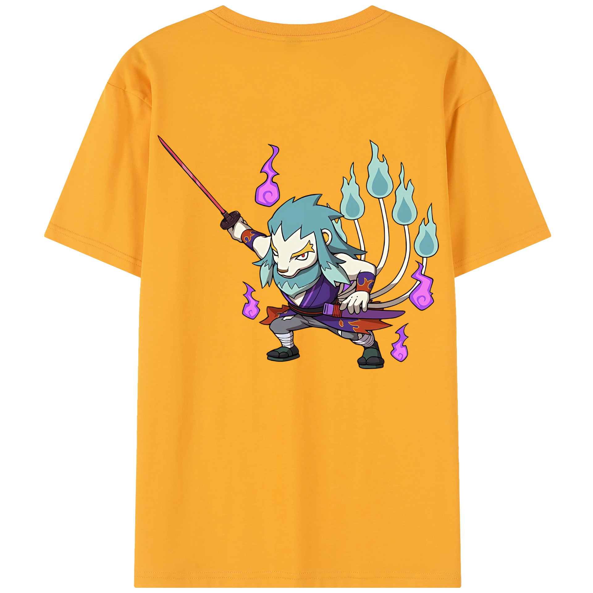 （画像用） 妖怪ウォッチ Yo-kai Watch レディース半袖Tシャツ(バックプリント)