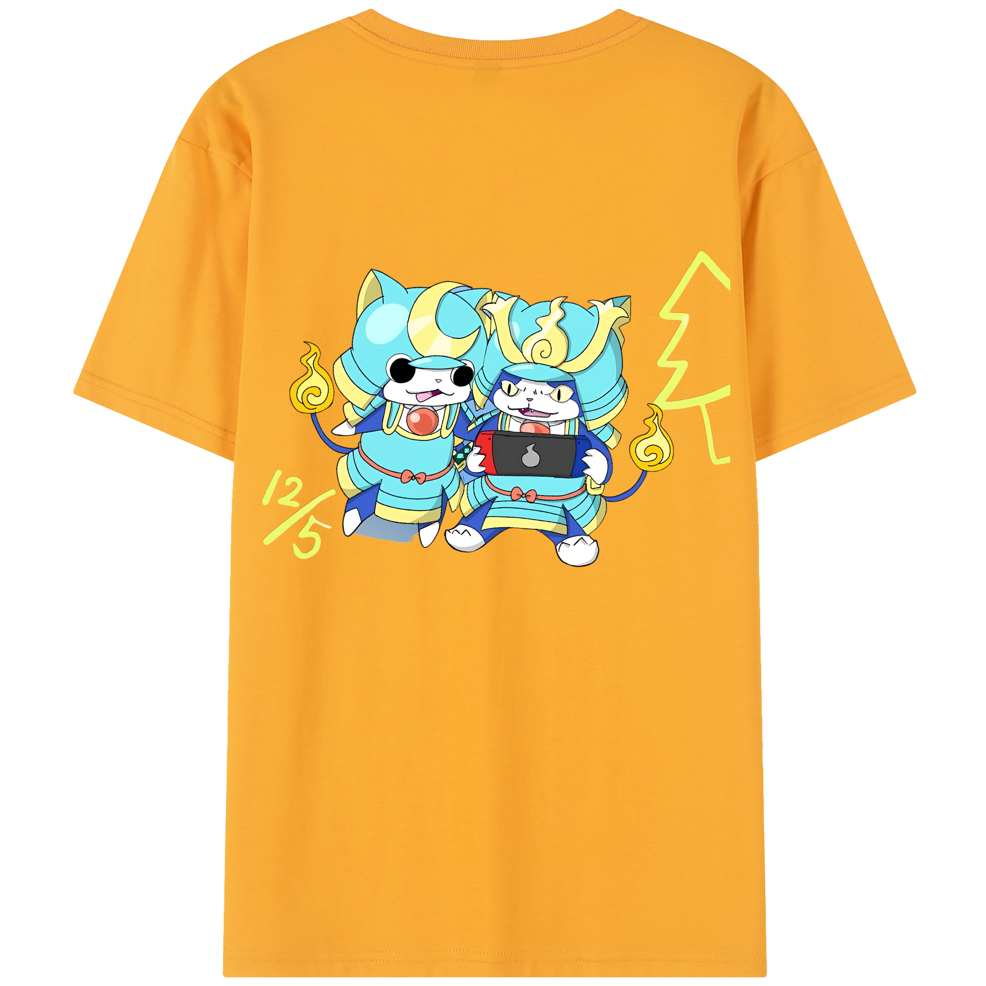 （画像用） 妖怪ウォッチ Yo-kai Watch レディース半袖Tシャツ(バックプリント)