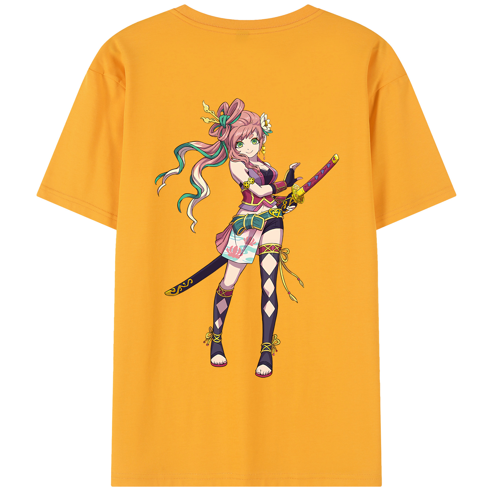 （画像用） 妖怪ウォッチ Yo-kai Watch レディース半袖Tシャツ(バックプリント)