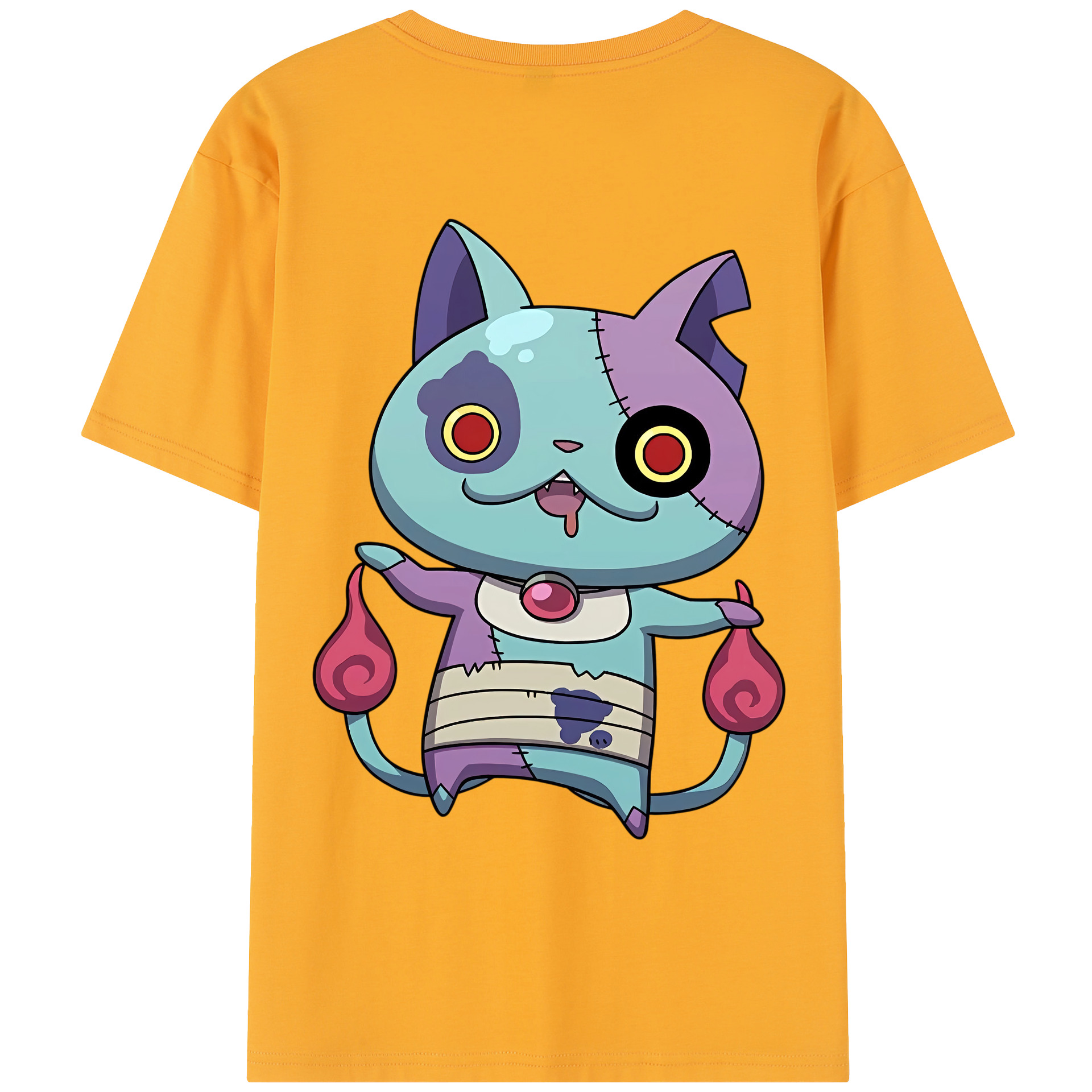（画像用） 妖怪ウォッチ Yo-kai Watch レディース半袖Tシャツ(バックプリント)