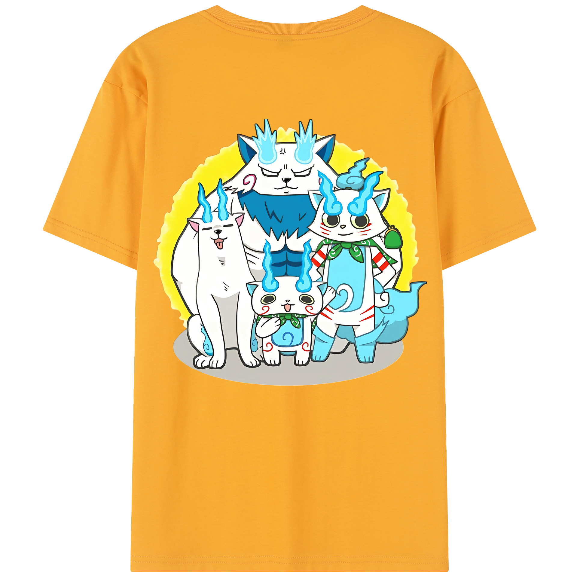 （画像用） 妖怪ウォッチ Yo-kai Watch レディース半袖Tシャツ(バックプリント)