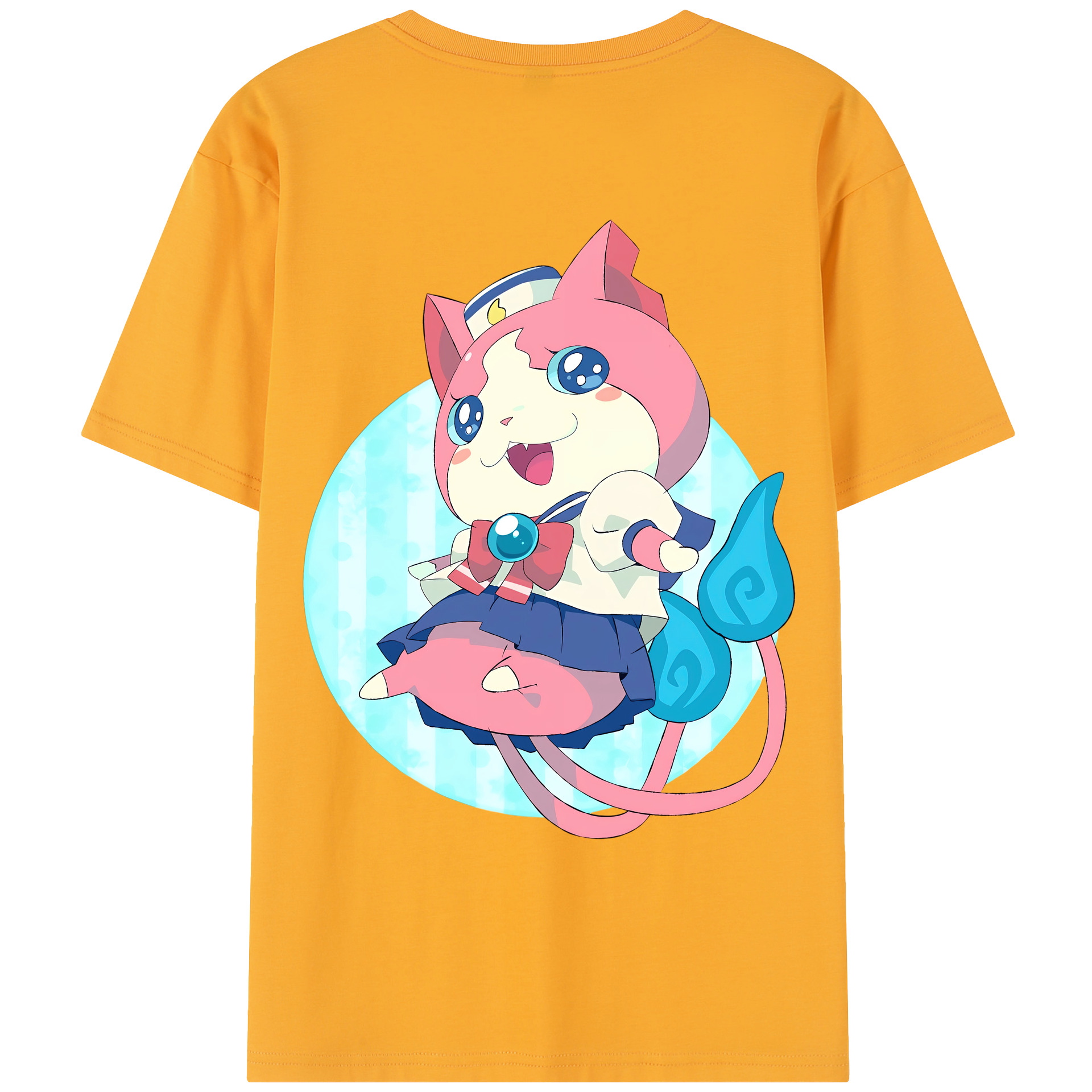 （画像用） 妖怪ウォッチ Yo-kai Watch レディース半袖Tシャツ(バックプリント)