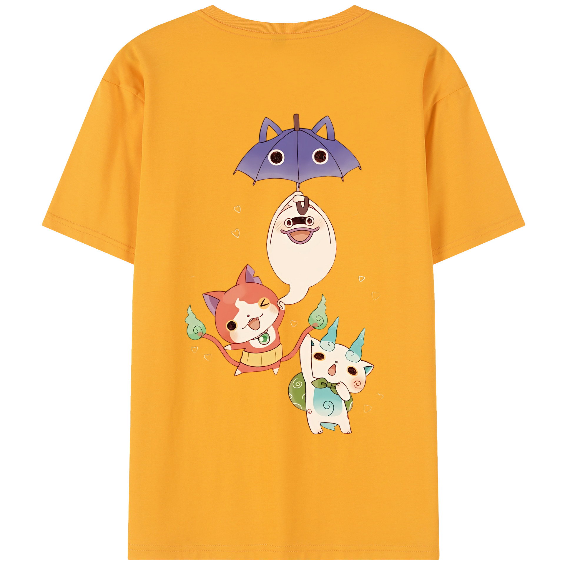 （画像用） 妖怪ウォッチ Yo-kai Watch レディース半袖Tシャツ(バックプリント)