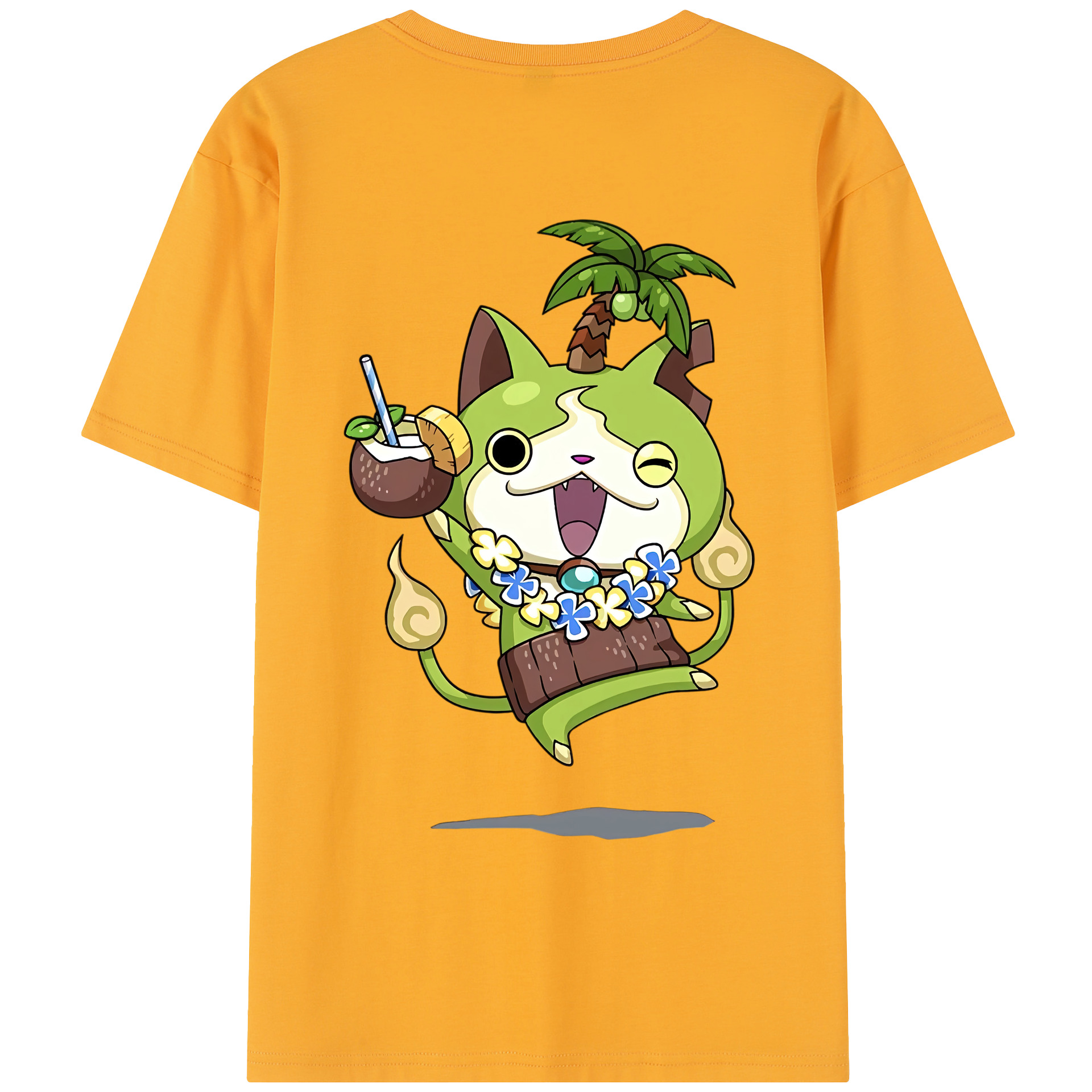 （画像用） 妖怪ウォッチ Yo-kai Watch レディース半袖Tシャツ(バックプリント)
