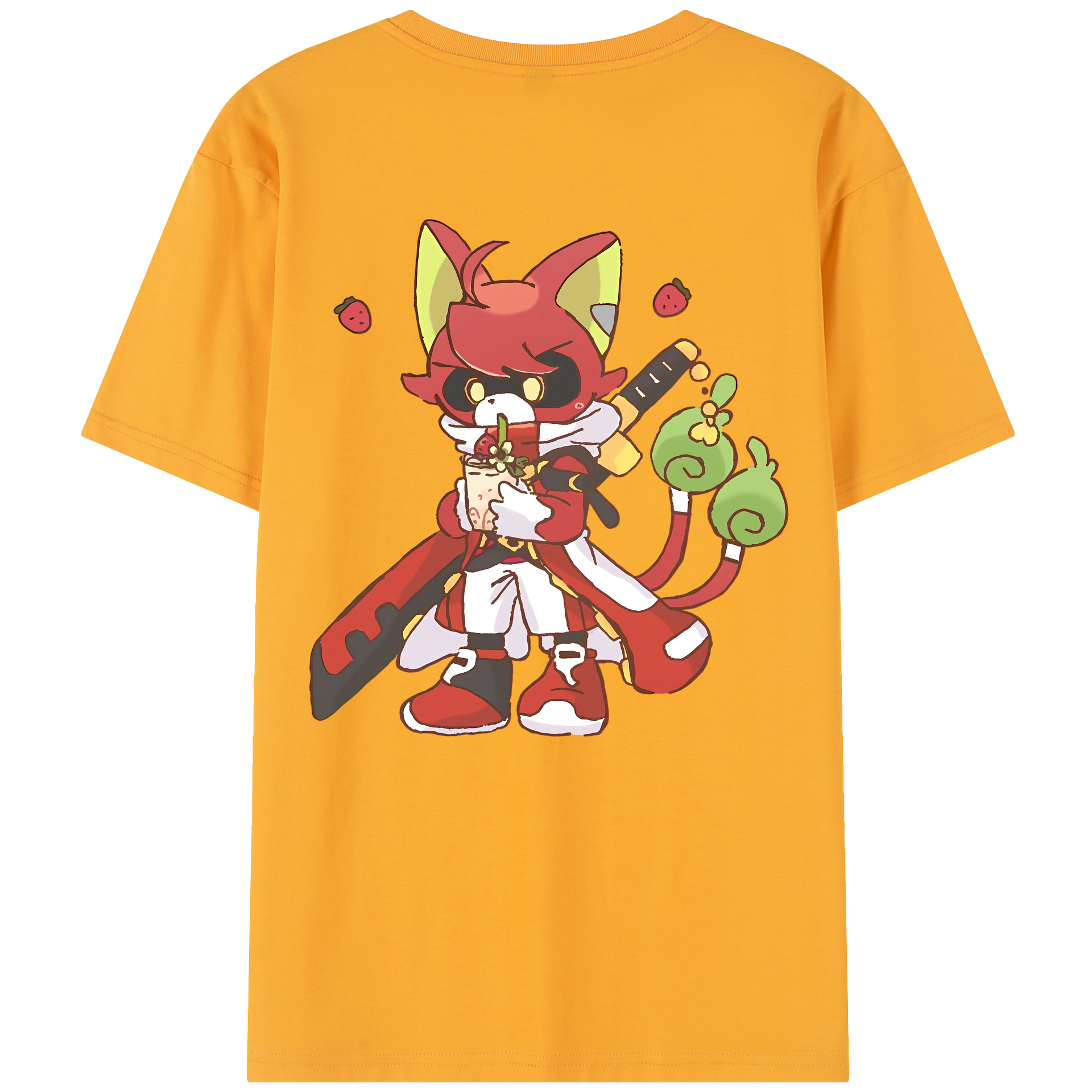 （画像用） 妖怪ウォッチ Yo-kai Watch レディース半袖Tシャツ(バックプリント)