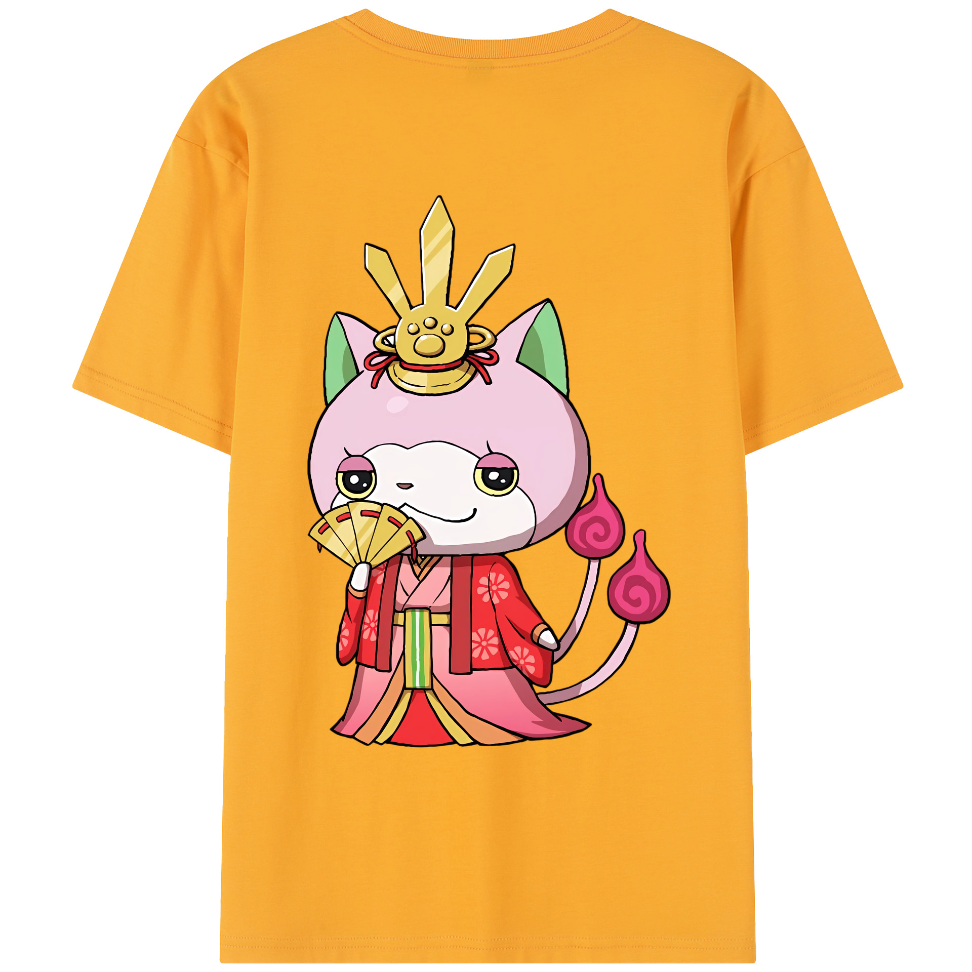 （画像用） 妖怪ウォッチ Yo-kai Watch レディース半袖Tシャツ(バックプリント)
