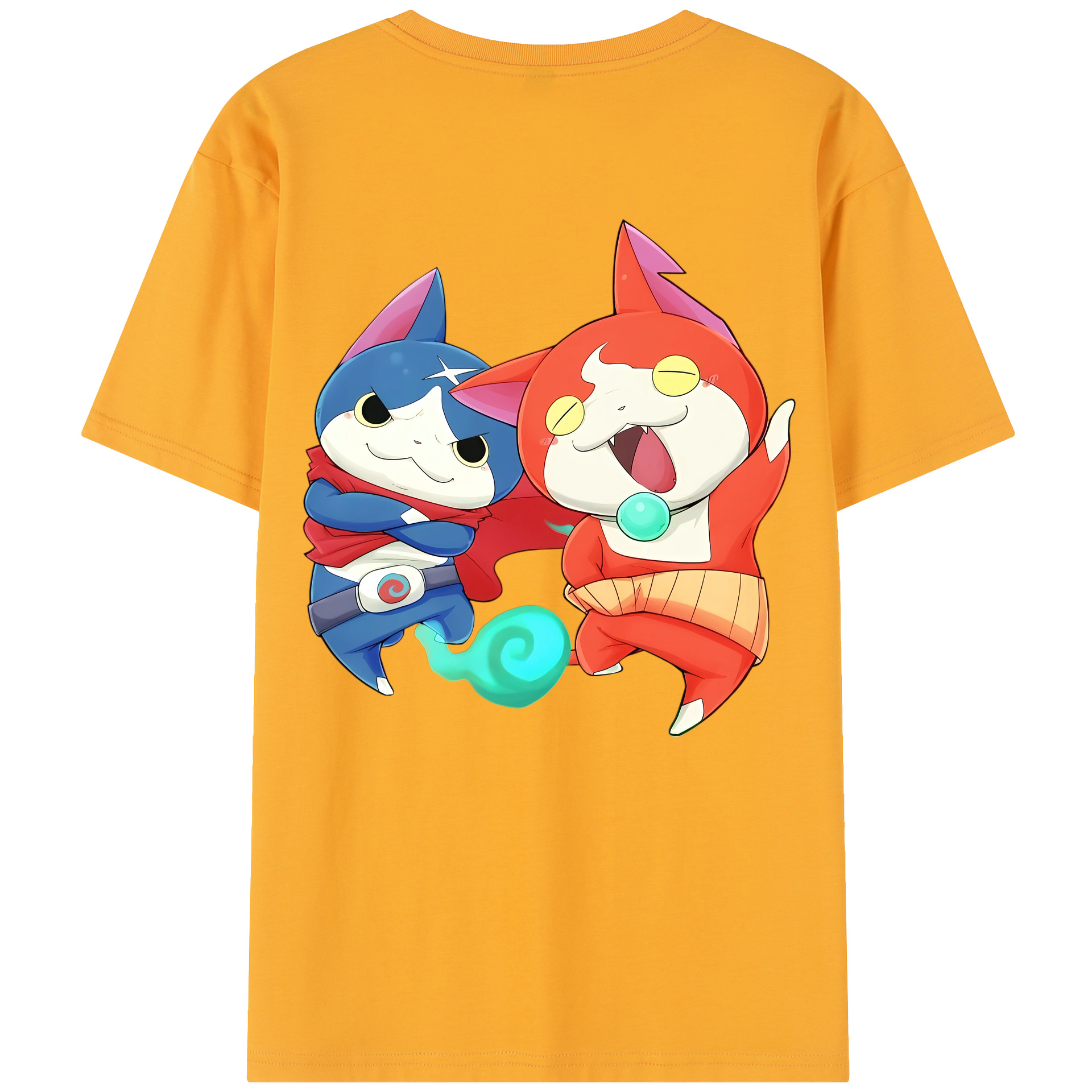 （画像用） 妖怪ウォッチ Yo-kai Watch レディース半袖Tシャツ(バックプリント)