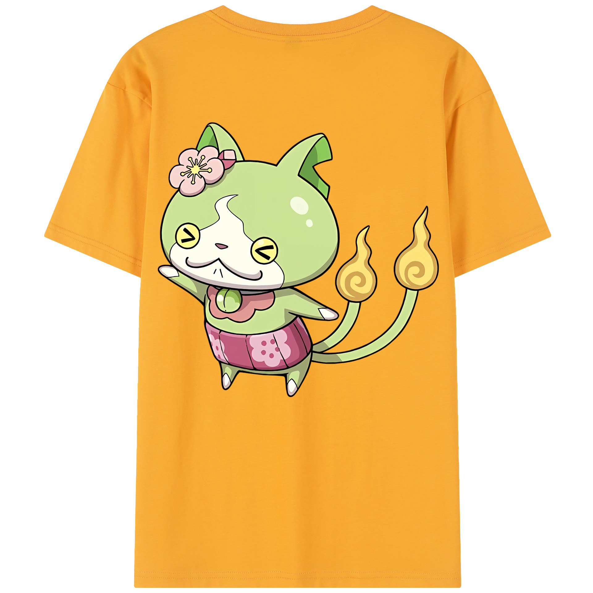 （画像用） 妖怪ウォッチ Yo-kai Watch レディース半袖Tシャツ(バックプリント)