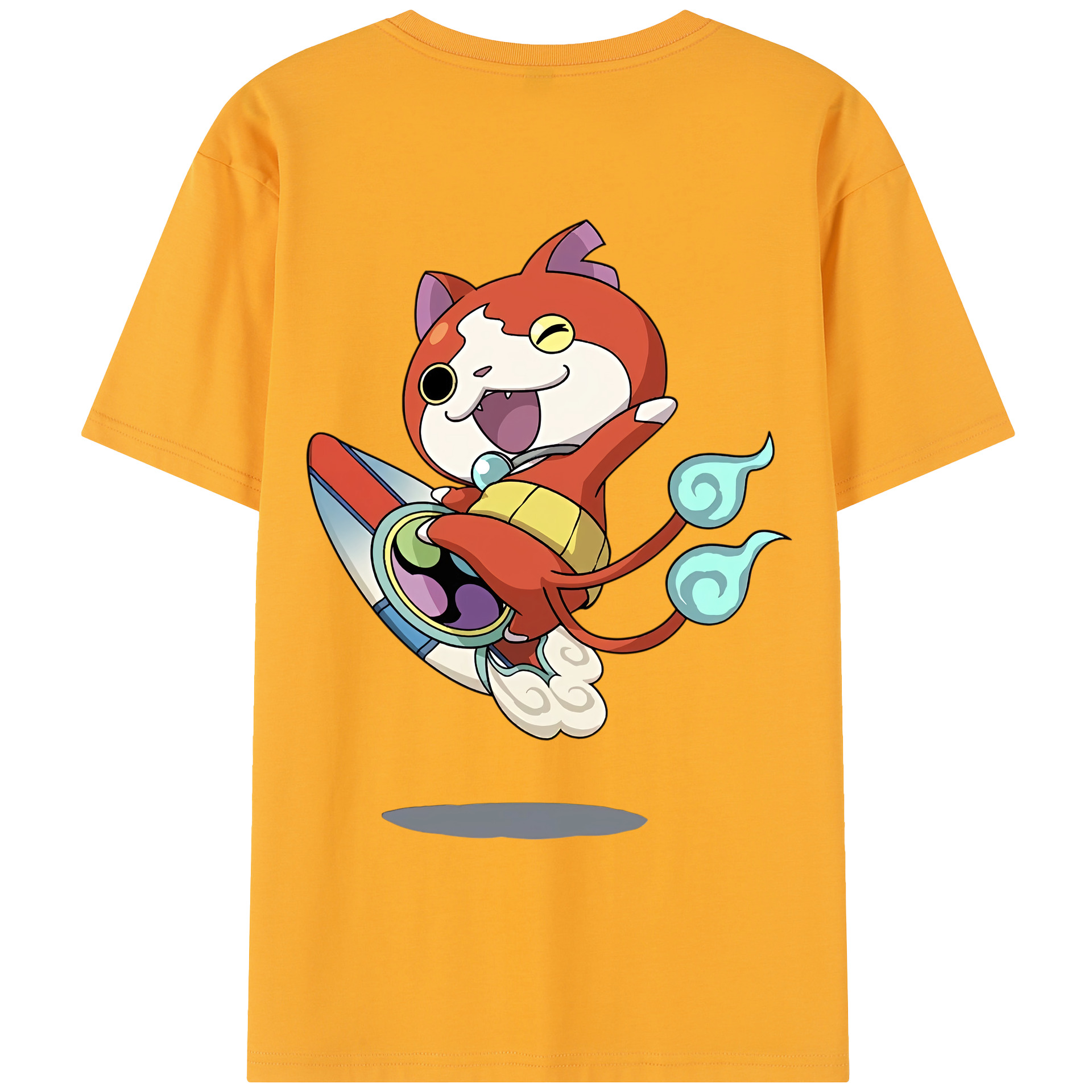 （画像用） 妖怪ウォッチ Yo-kai Watch レディース半袖Tシャツ(バックプリント)