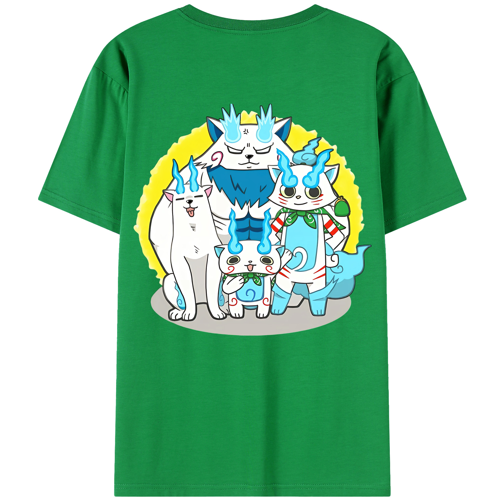（画像用） 妖怪ウォッチ Yo-kai Watch レディース半袖Tシャツ(バックプリント)