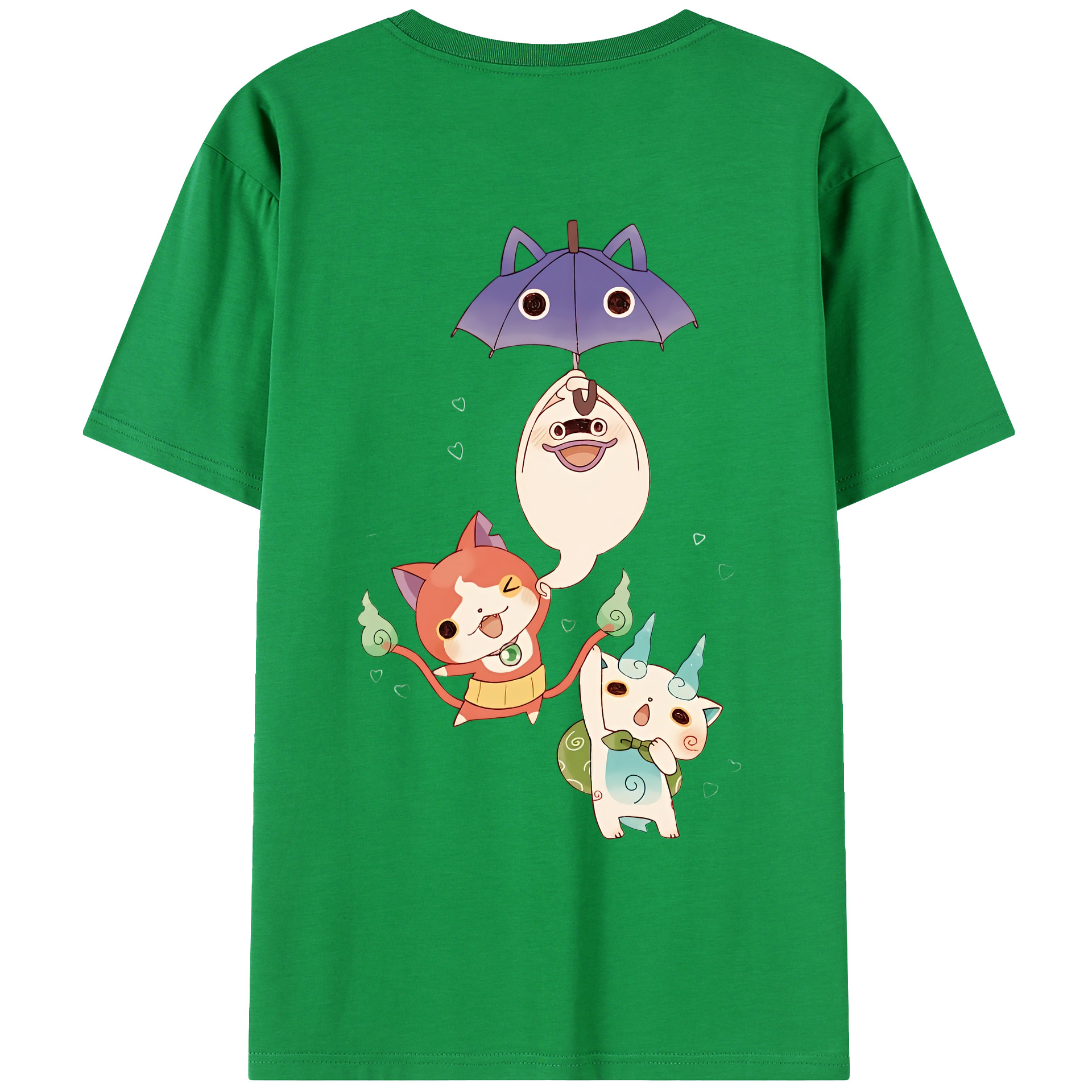 （画像用） 妖怪ウォッチ Yo-kai Watch レディース半袖Tシャツ(バックプリント)