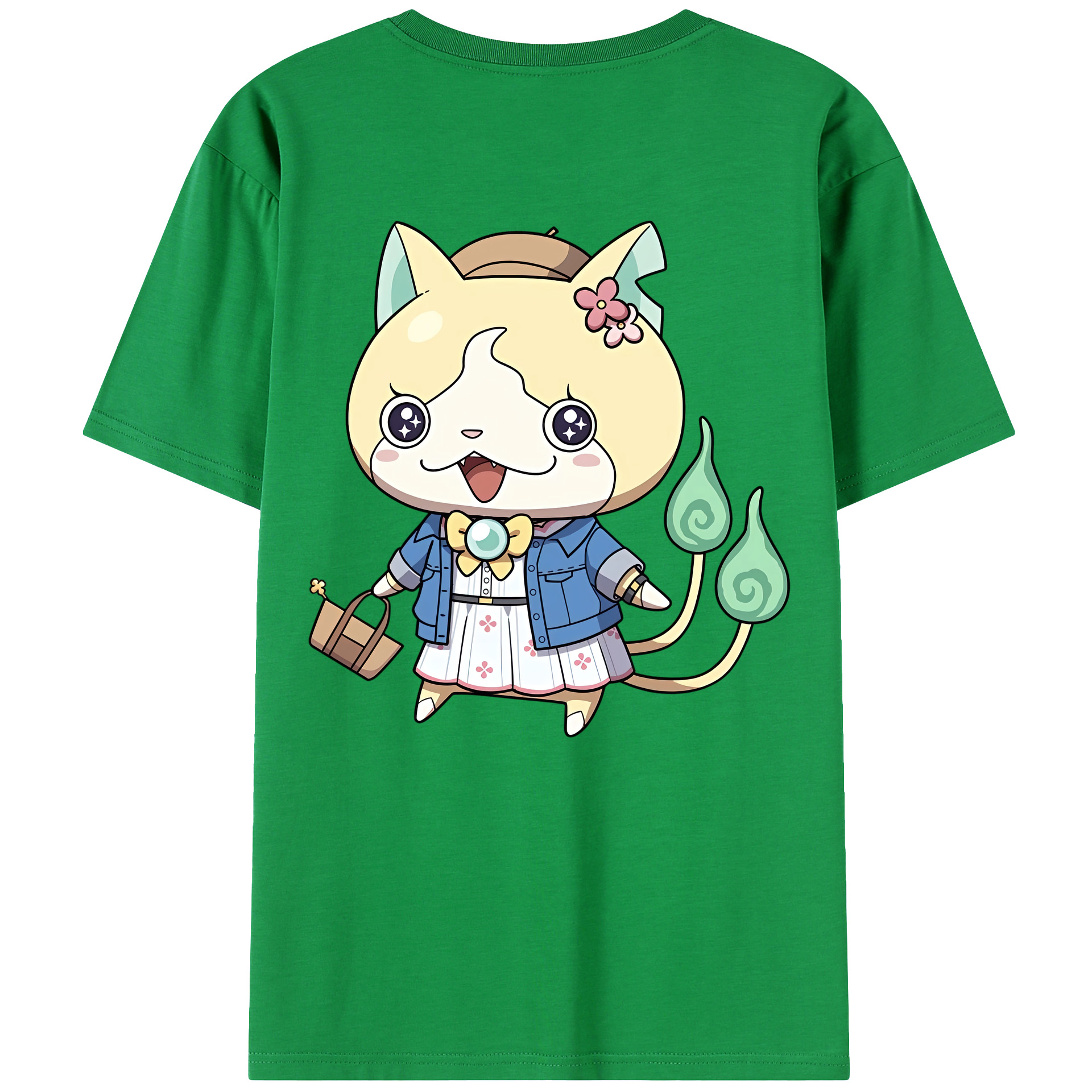 （画像用） 妖怪ウォッチ Yo-kai Watch レディース半袖Tシャツ(バックプリント)