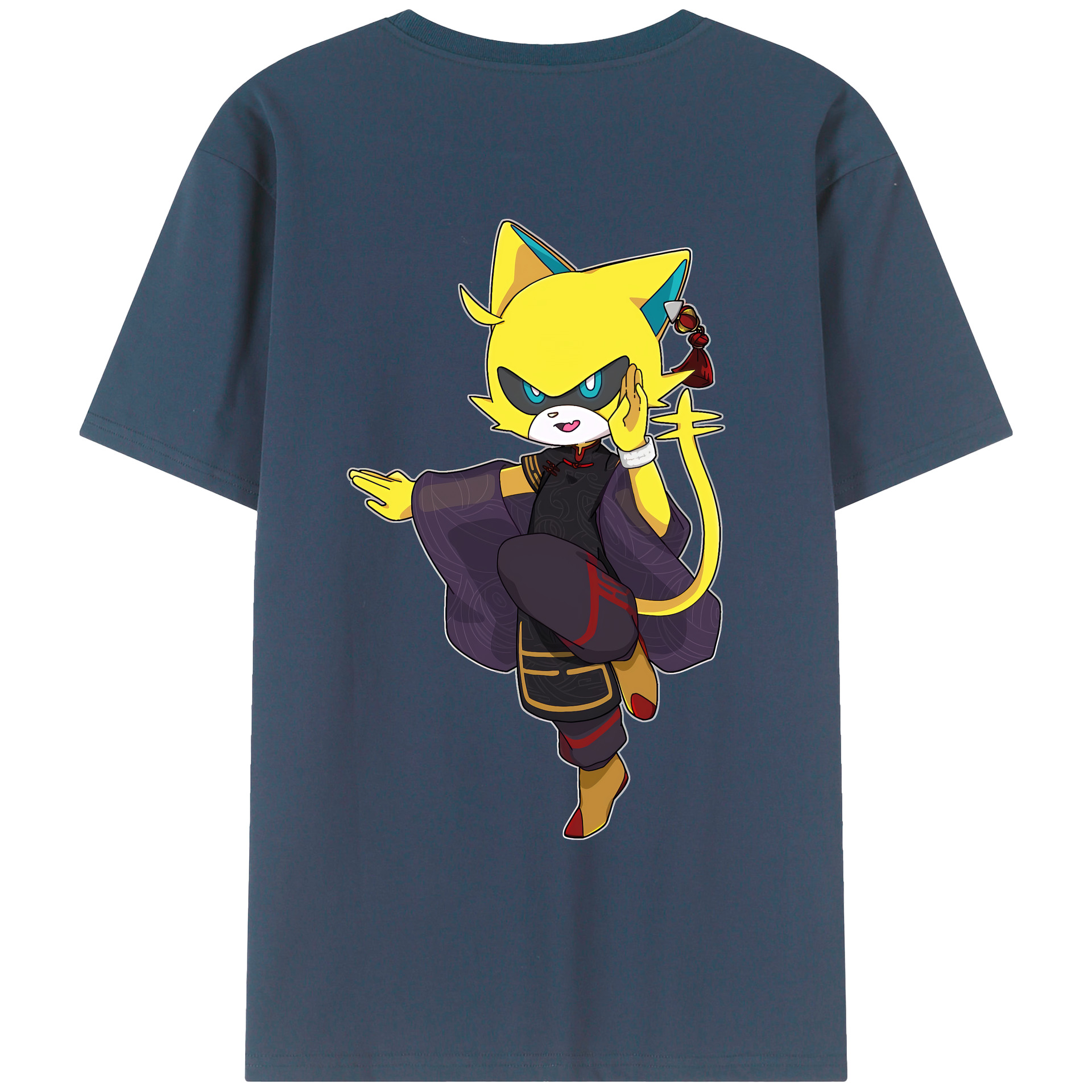 （画像用） 妖怪ウォッチ Yo-kai Watch レディース半袖Tシャツ(バックプリント)