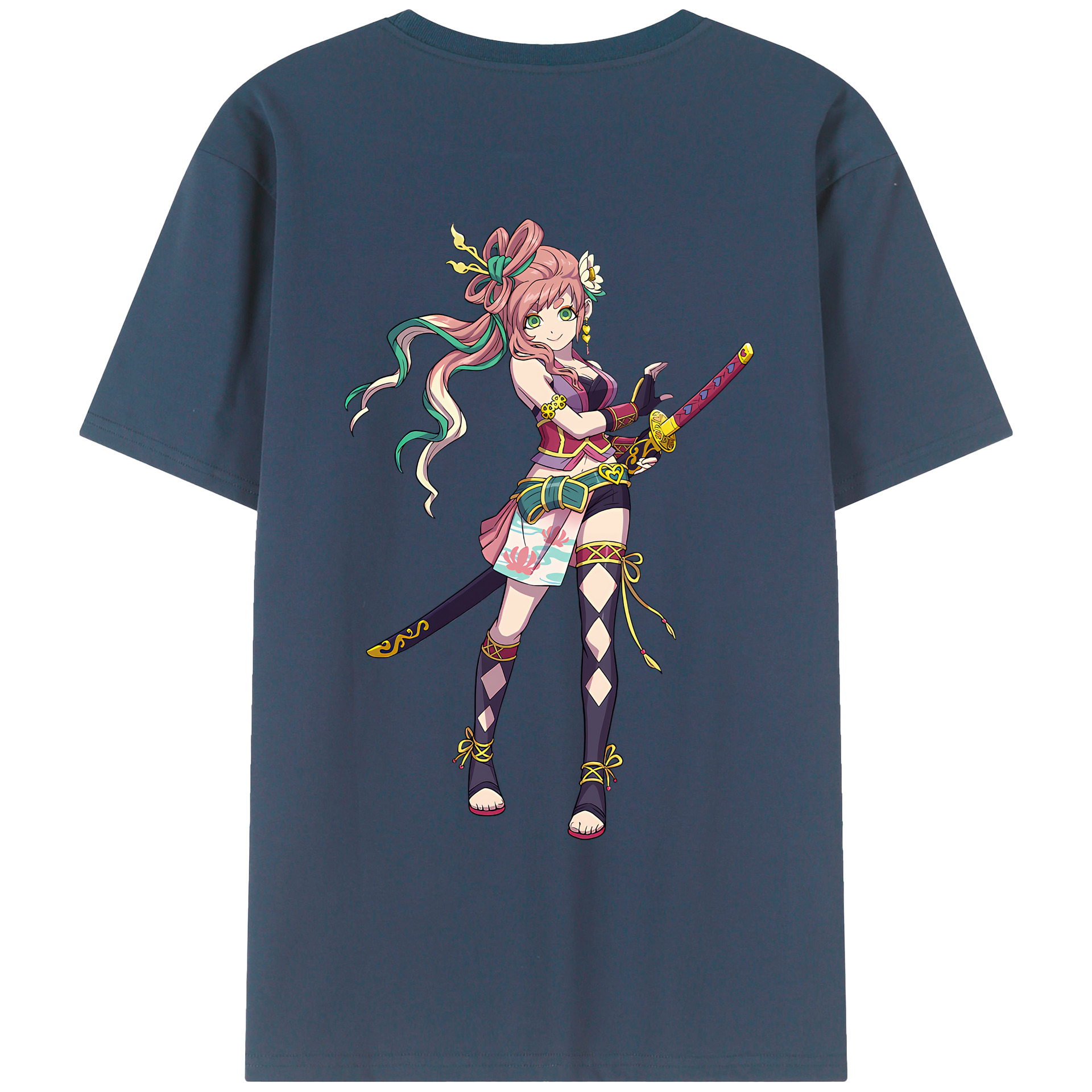 （画像用） 妖怪ウォッチ Yo-kai Watch レディース半袖Tシャツ(バックプリント)