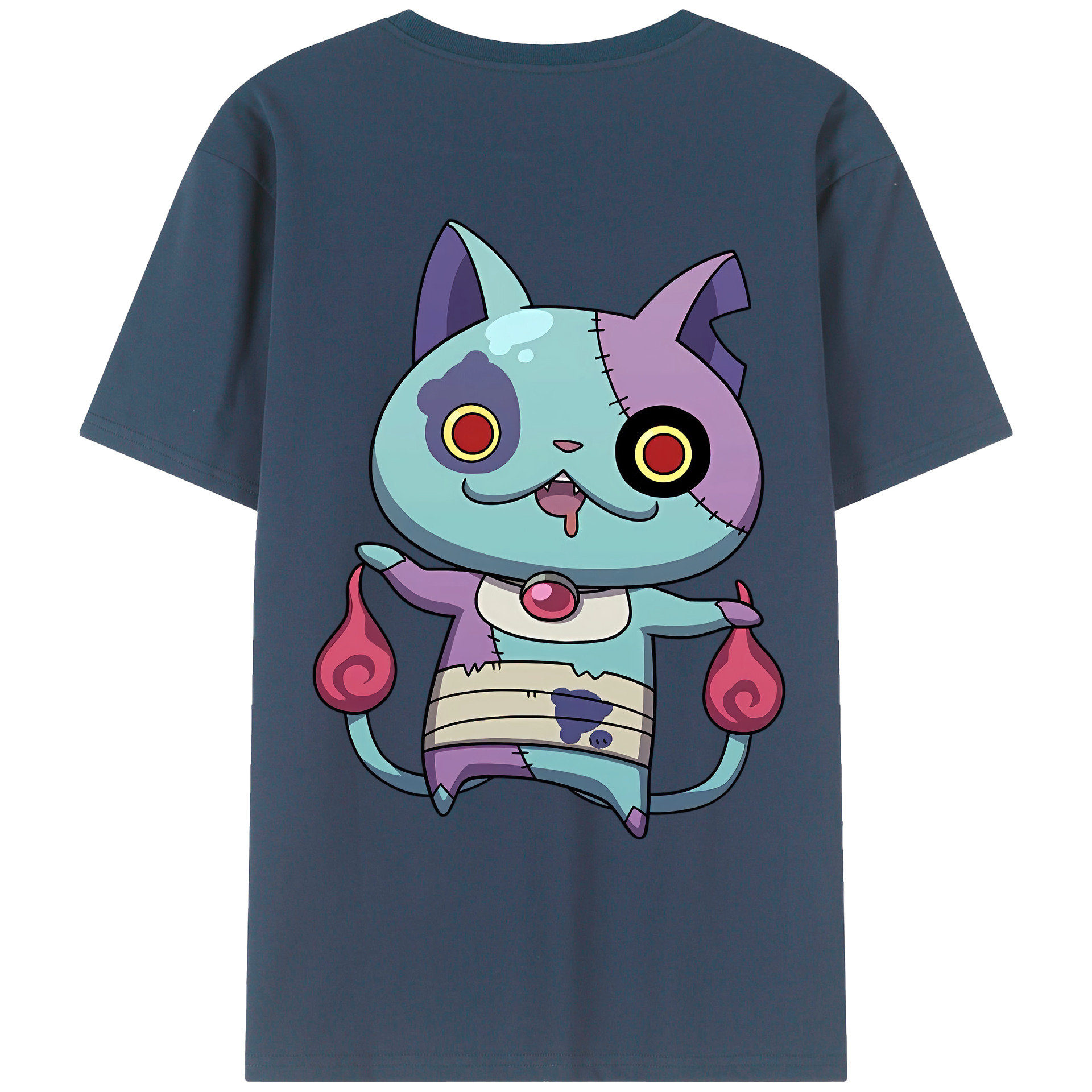 （画像用） 妖怪ウォッチ Yo-kai Watch レディース半袖Tシャツ(バックプリント)